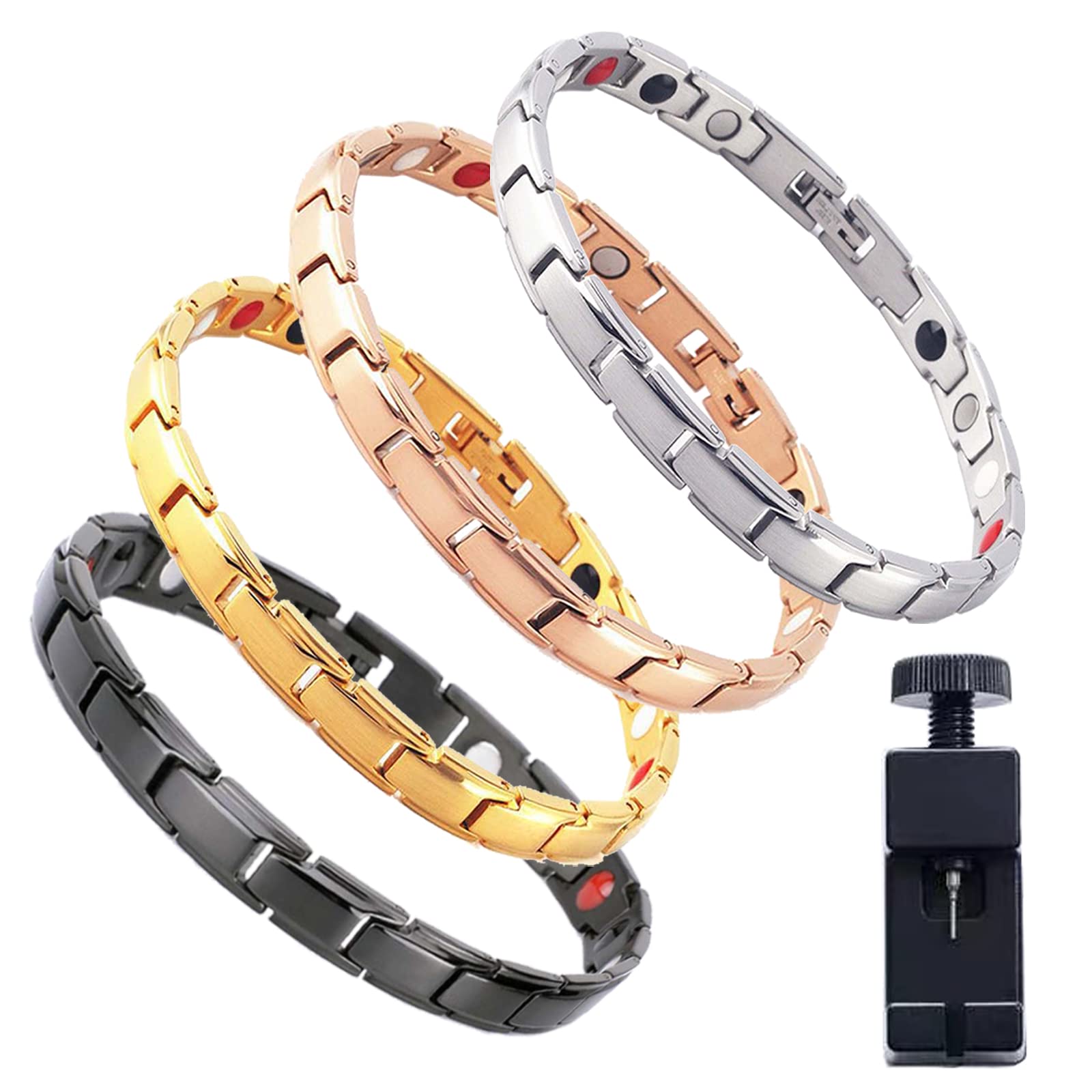 Therapy Arthritis Pain Relief Health Care Slimming Unisex Jewelry Men Women Therapeutic  Energy Healing Magnetic Bracelet Bangle - AliExpress