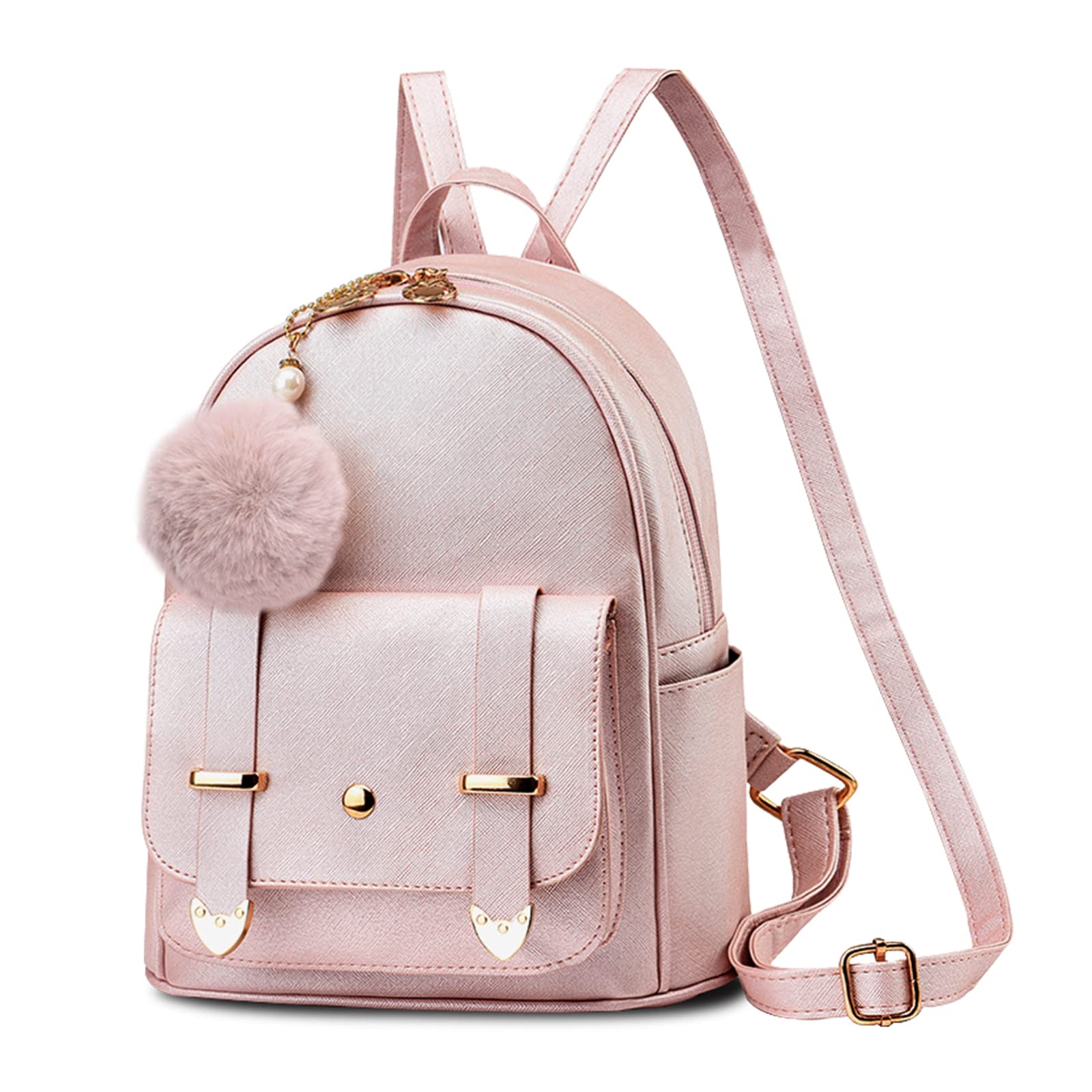 Amazon.com: KKXIU Women Small Backpack Purse Convertible Leather Mini  Daypacks Crossbody Shoulder Bag (White) : Clothing, Shoes & Jewelry