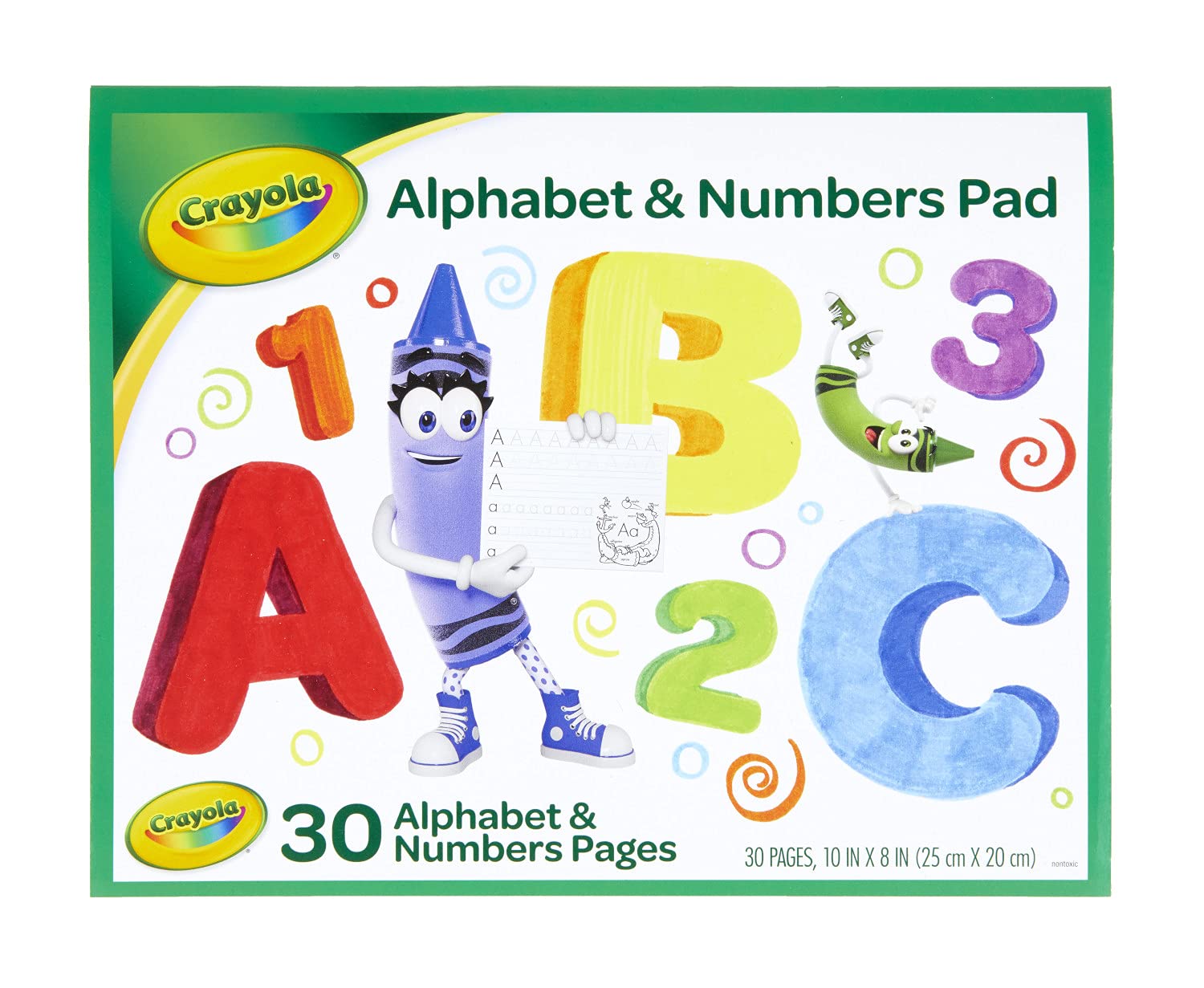 Crayola Alphabet Pad, Tracing Worksheets, 30 Pages, India