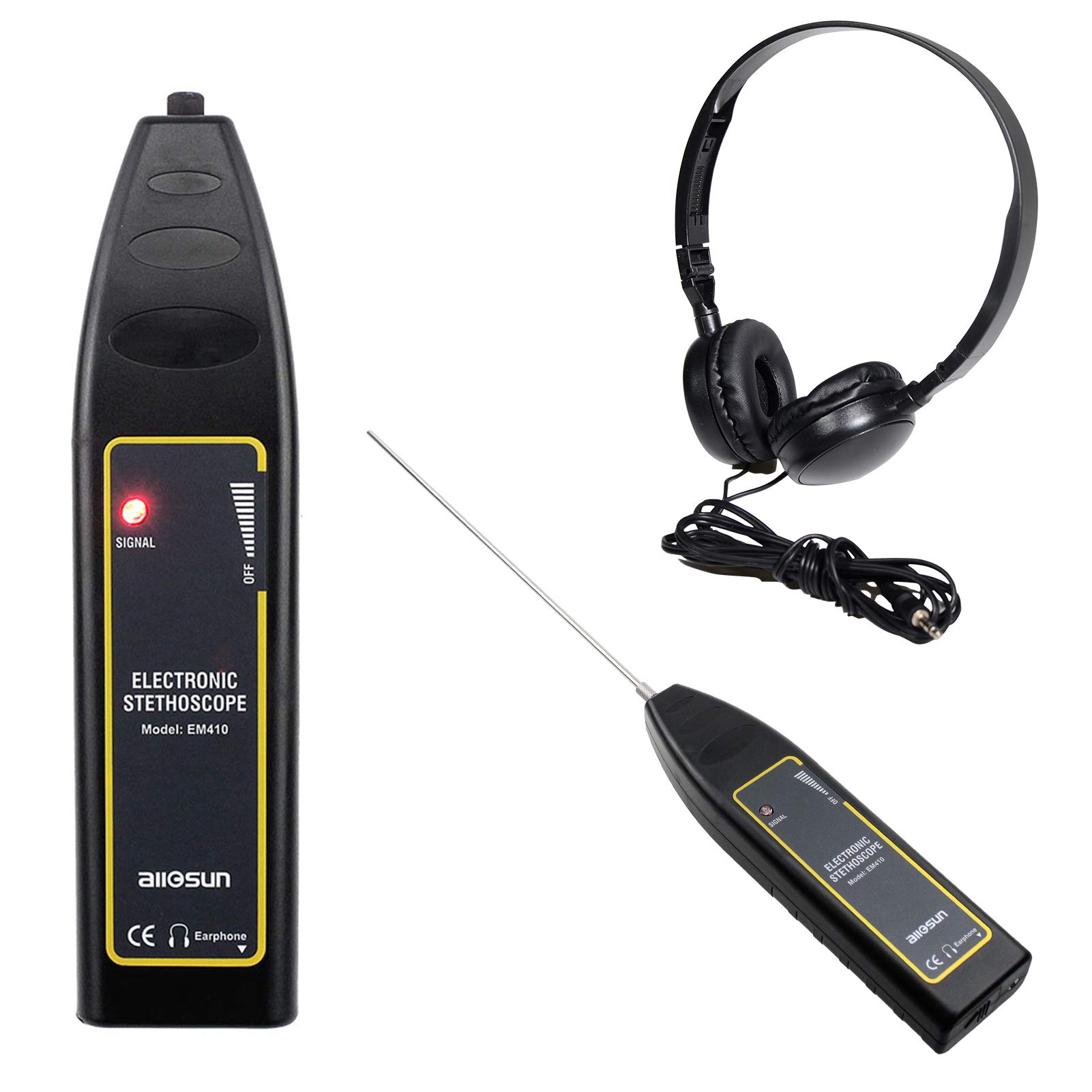 allsun Ultrasonic Air Leak Detector Automotive Listening Device