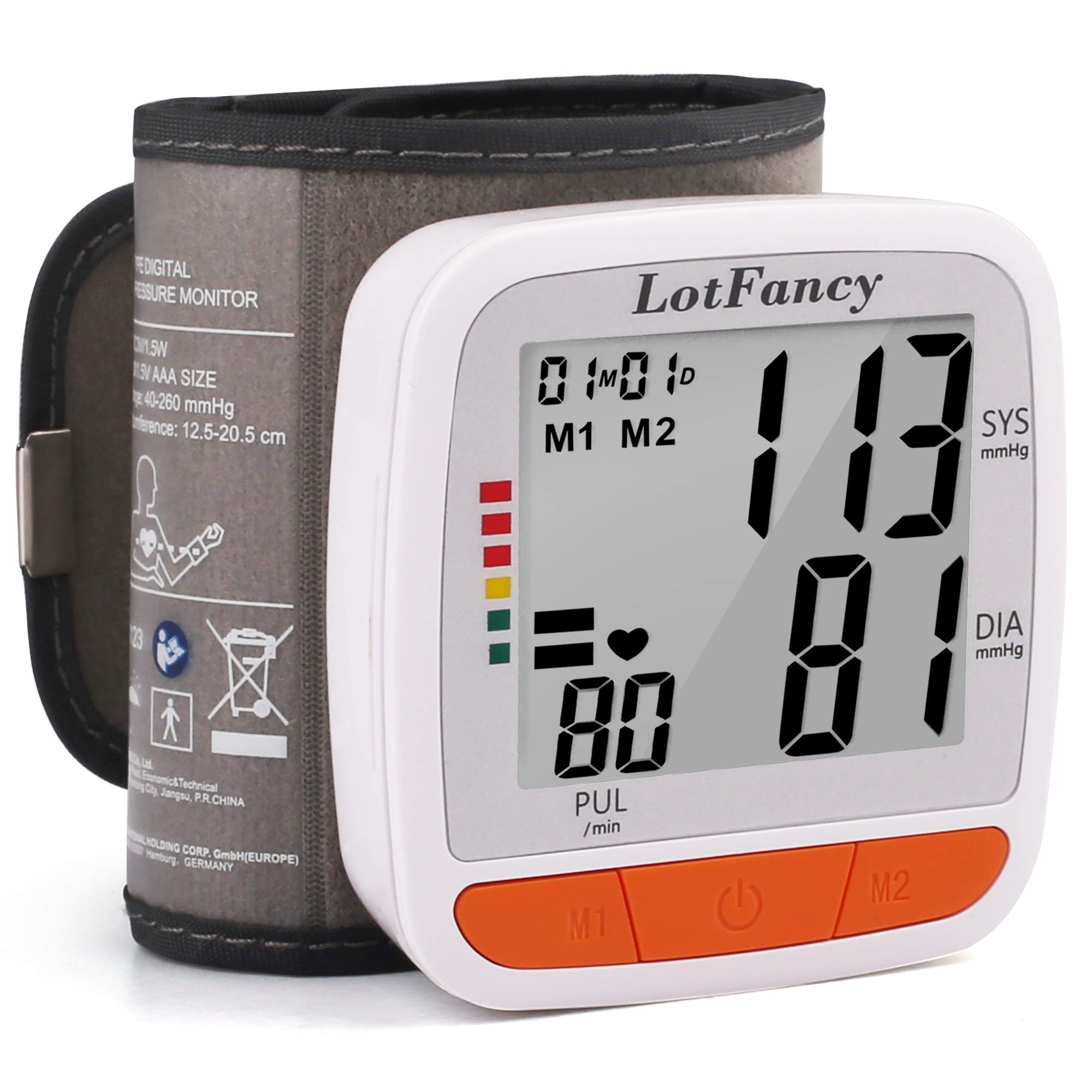 Blood Pressure Monitor Smart Watch Heart Rate Monitor Wrist Bp Monitor -  China Digital Blood Pressure Monitor, Wrist Digital Blood Pressure Monitor
