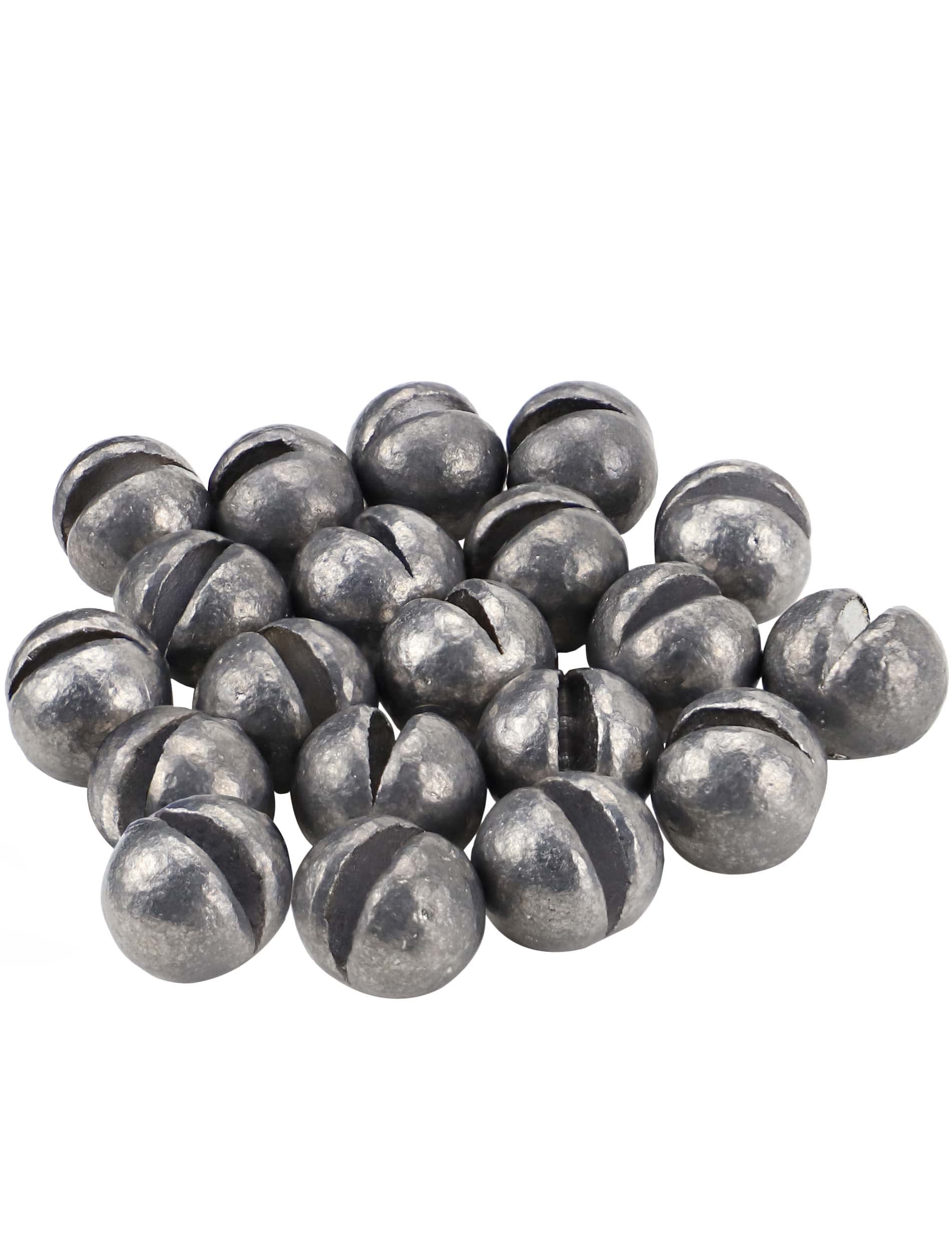100PCS Round Fishing Weight Split Shot 1g-2g Egg Lead Sinkers Crappie Bass  Trout