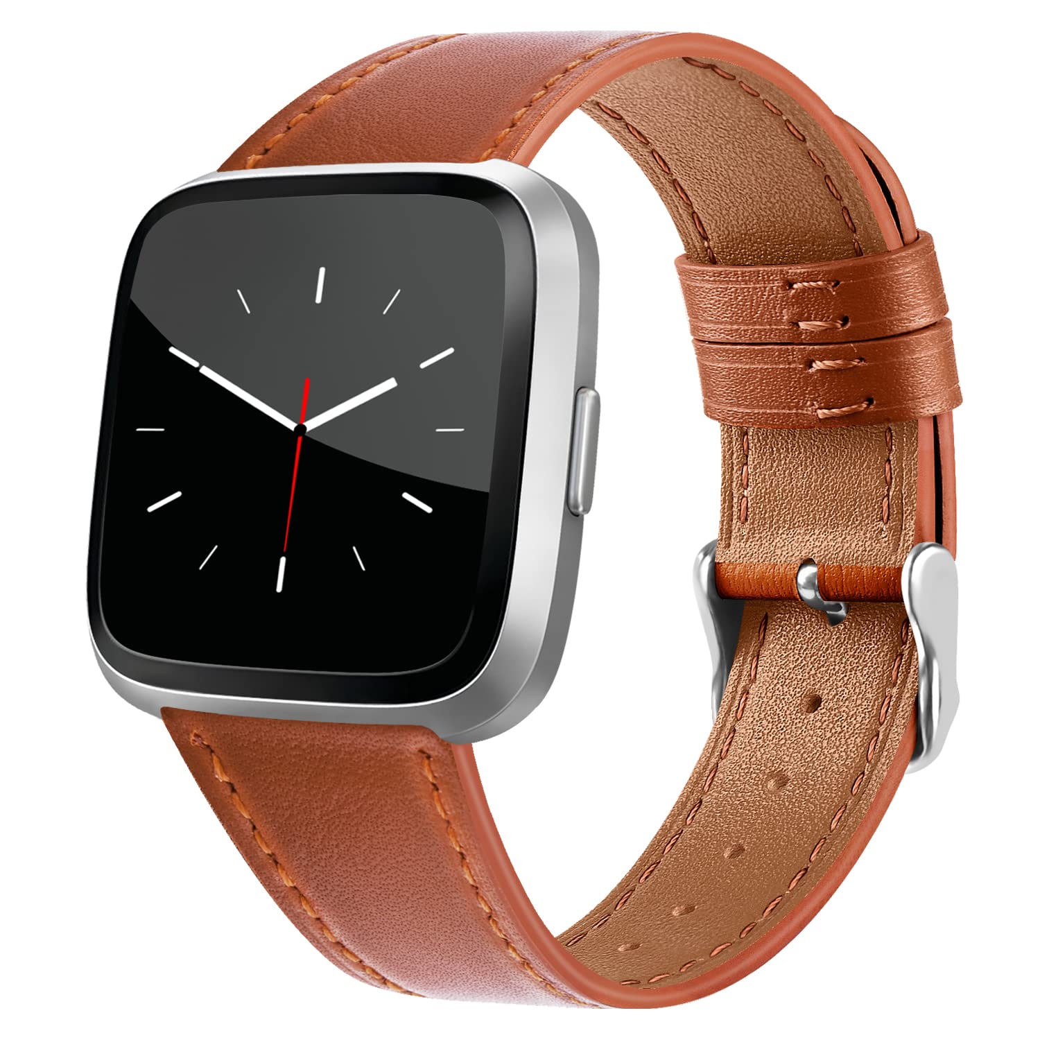 Fitbit versa cheap 2 strap leather