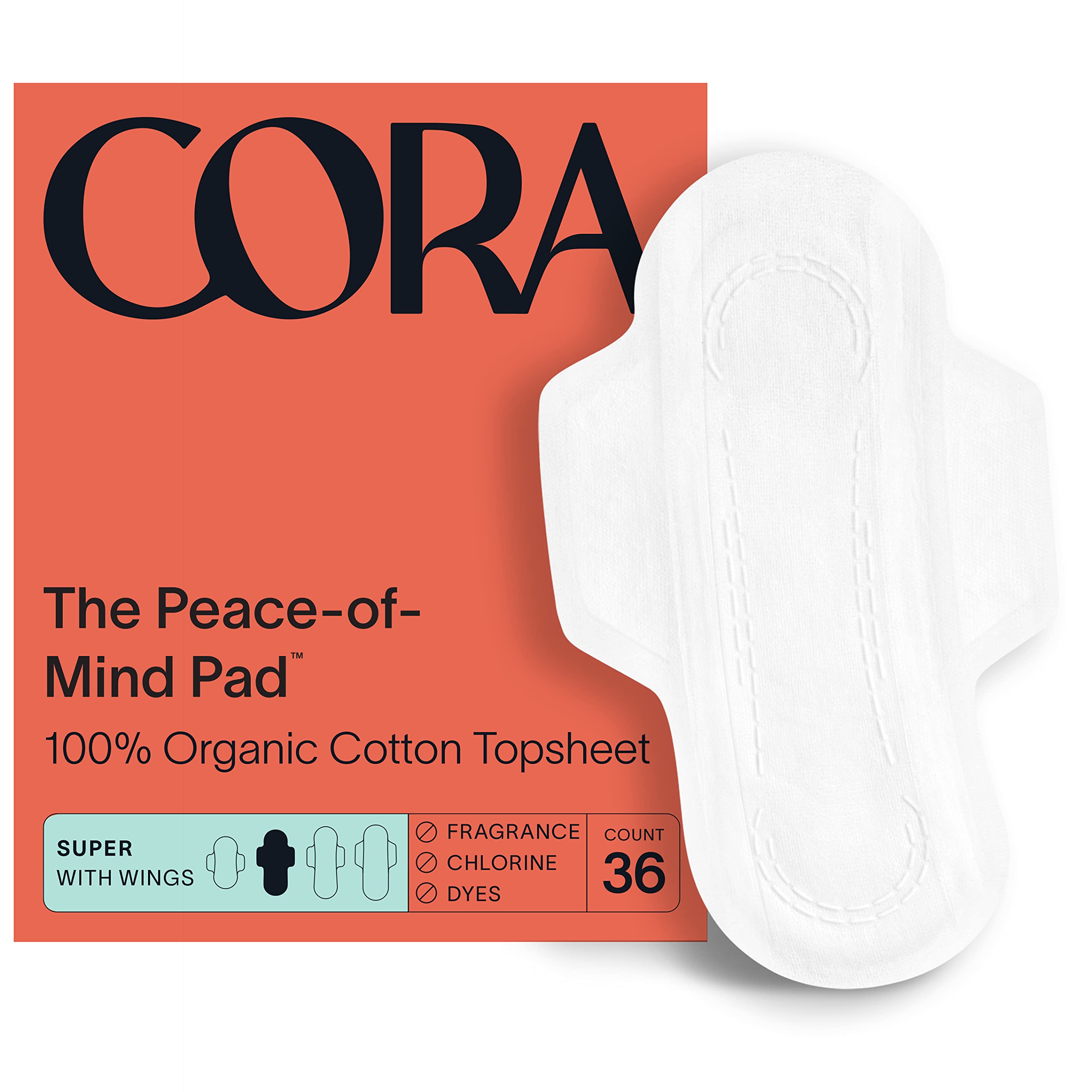 100 cotton clearance pads for periods