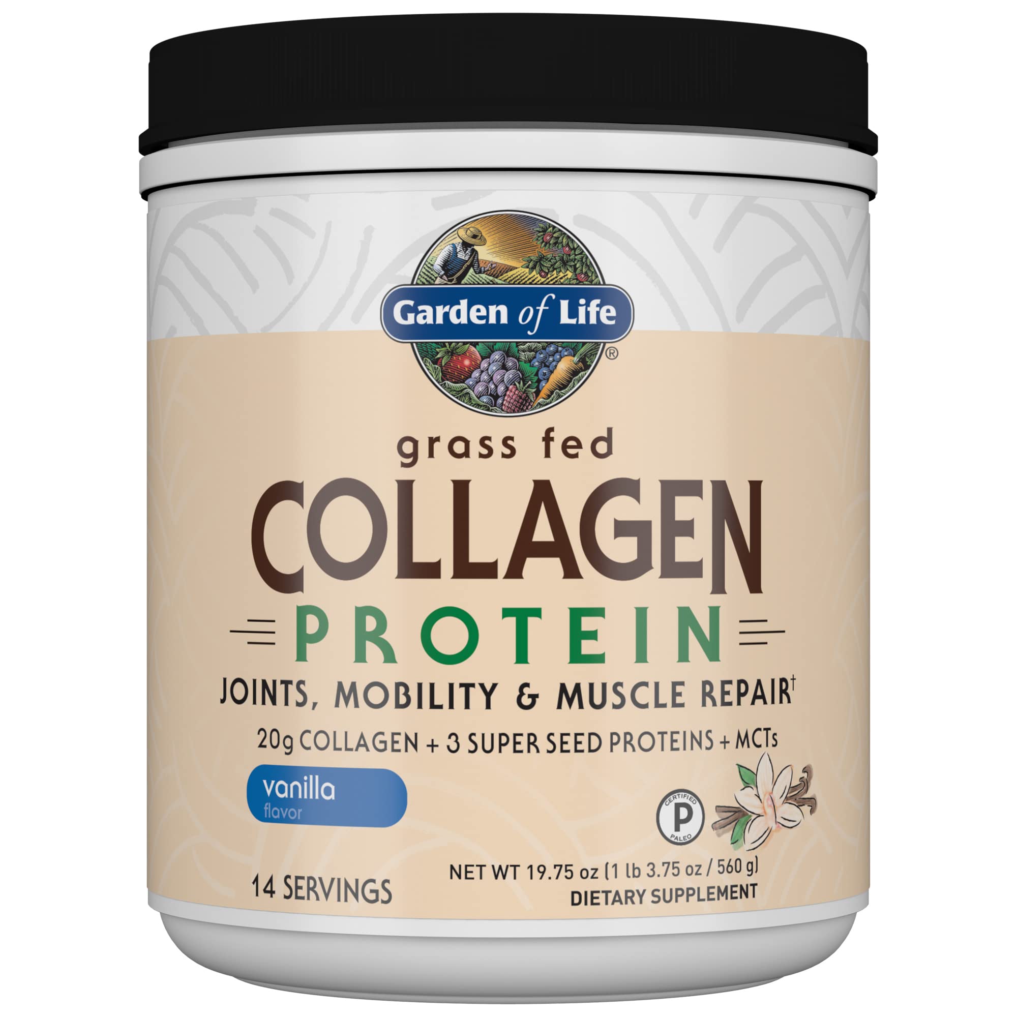 VANILLA GRASS-FED PROTEIN SHAKE with collagen & Red Maca – THE OFFICE HEALTH