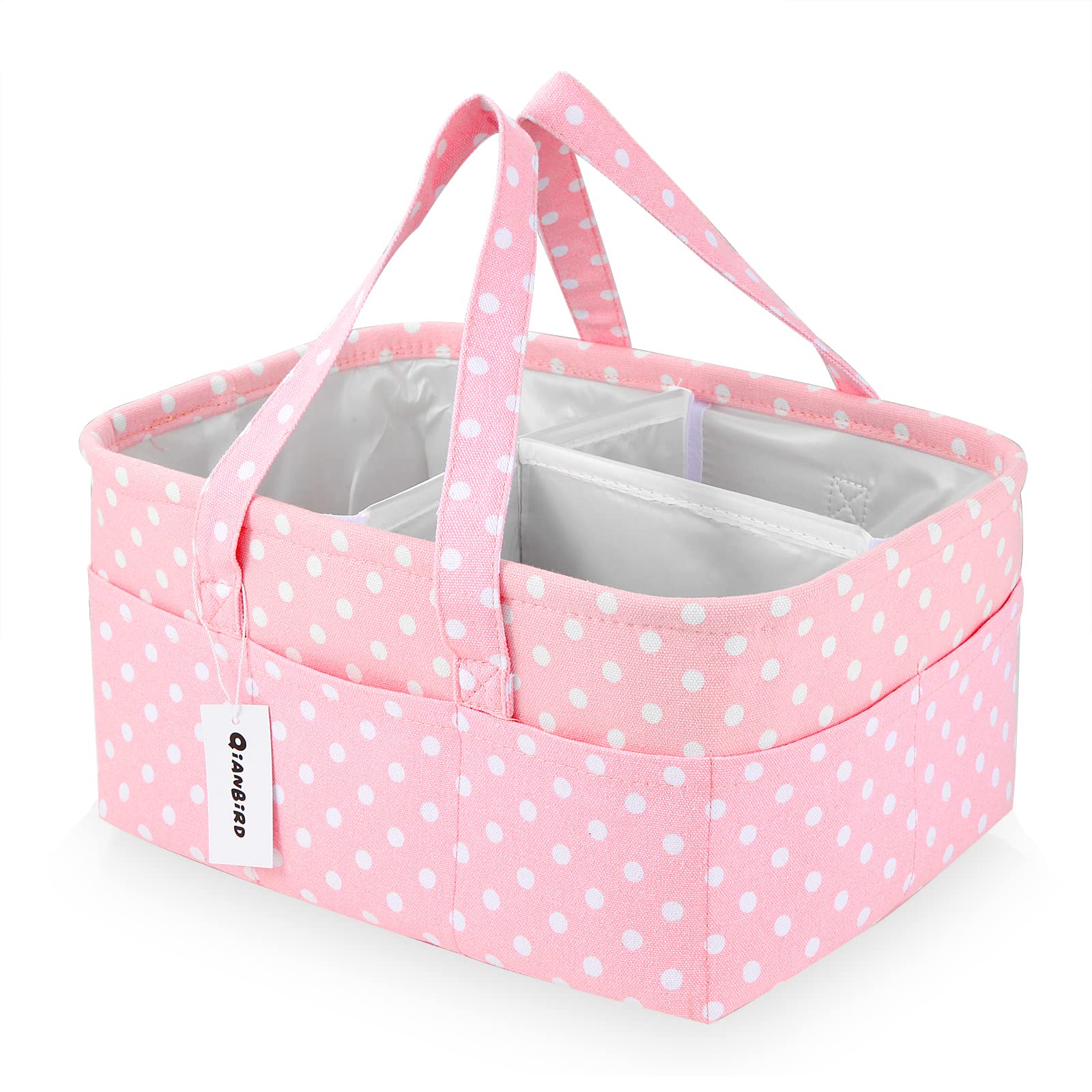 Baby Diaper Caddy Organizer Storage Bin Protable Nursery Holder Bag For  Newborn