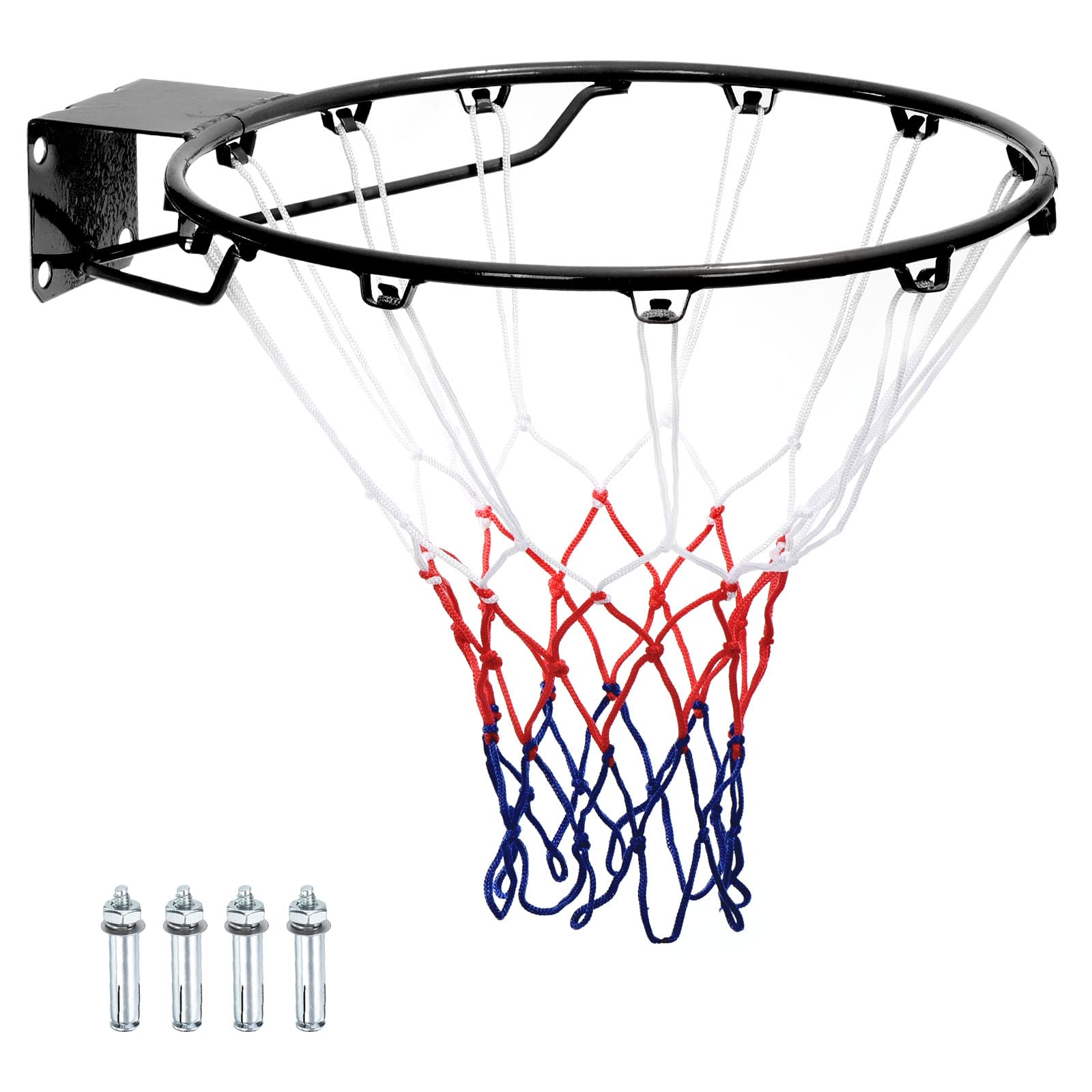 18 Full Size Basketball Hoop Ring Net Wall Mounted Outdoor