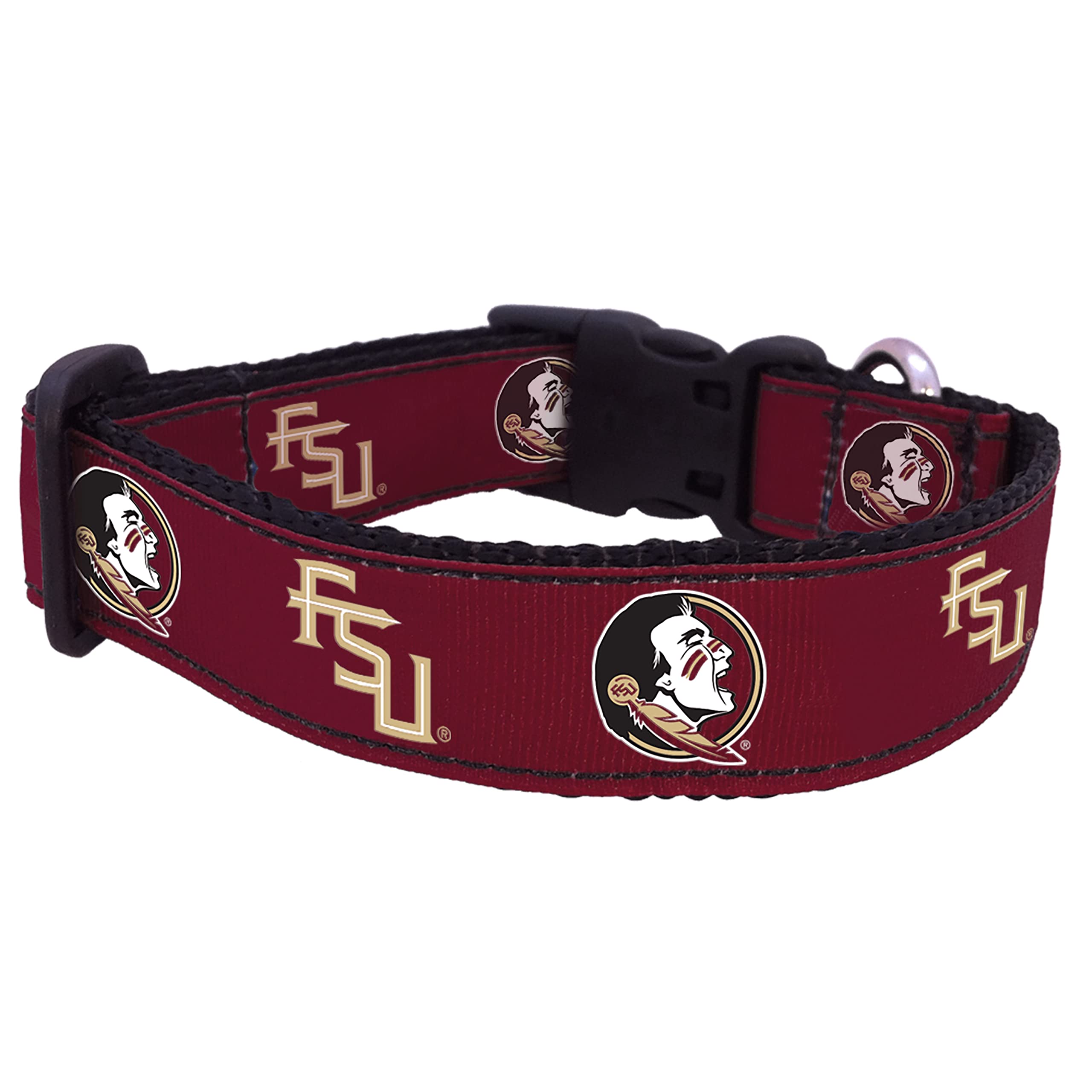 Collegiate Dog Collar (Extra Small, Florida State)