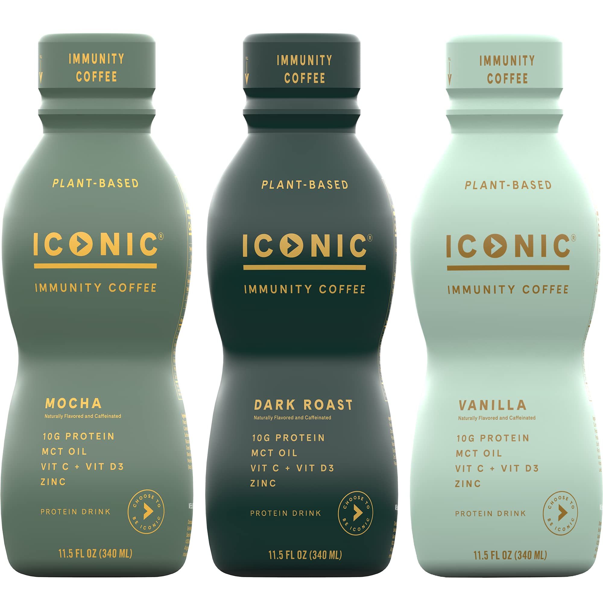 Iconic Protein Coffee, Sample Pack - Keto Coffee Alternative with