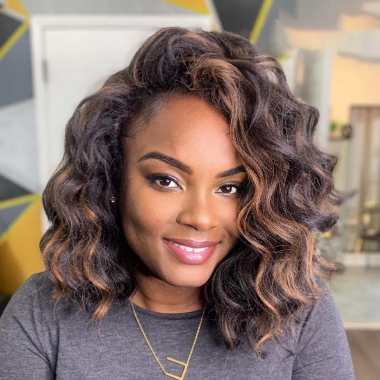 𝗔𝗿𝗶𝗲𝘀 | Wand Curl Crochet Hair 10 | Jamaican Bounce Wavy Curly  Pre-Looped Synthetic Hair