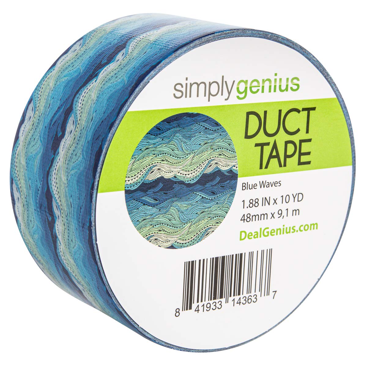 Simply Genius (Single Roll) Patterned Duct Tape Roll Craft Supplies for  Kids Adults Colo Duct Tape Colors - (Single Roll) Patterned Duct Tape Roll  Craft Supplies for Kids Adults Colo Duct Tape