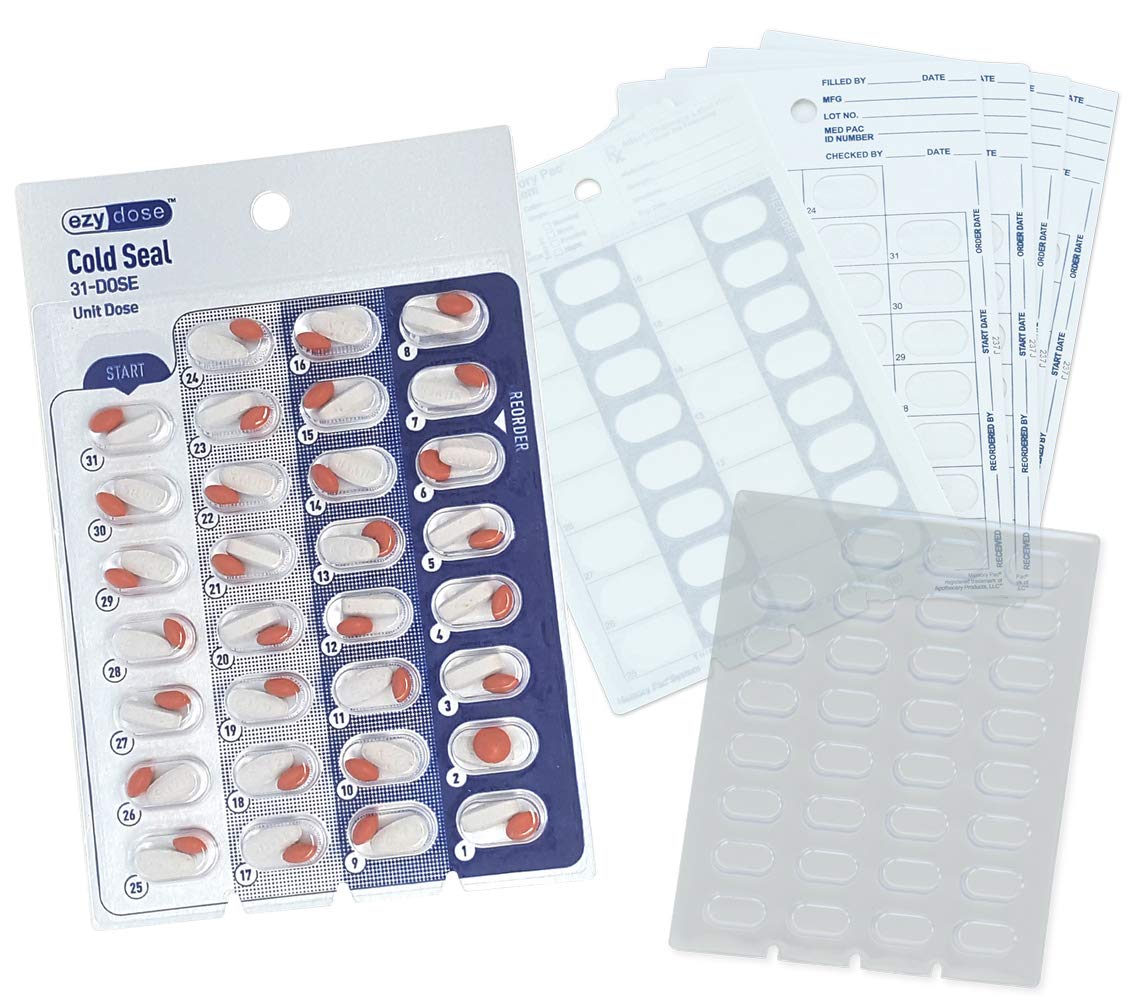 Prescription blister clearance packs