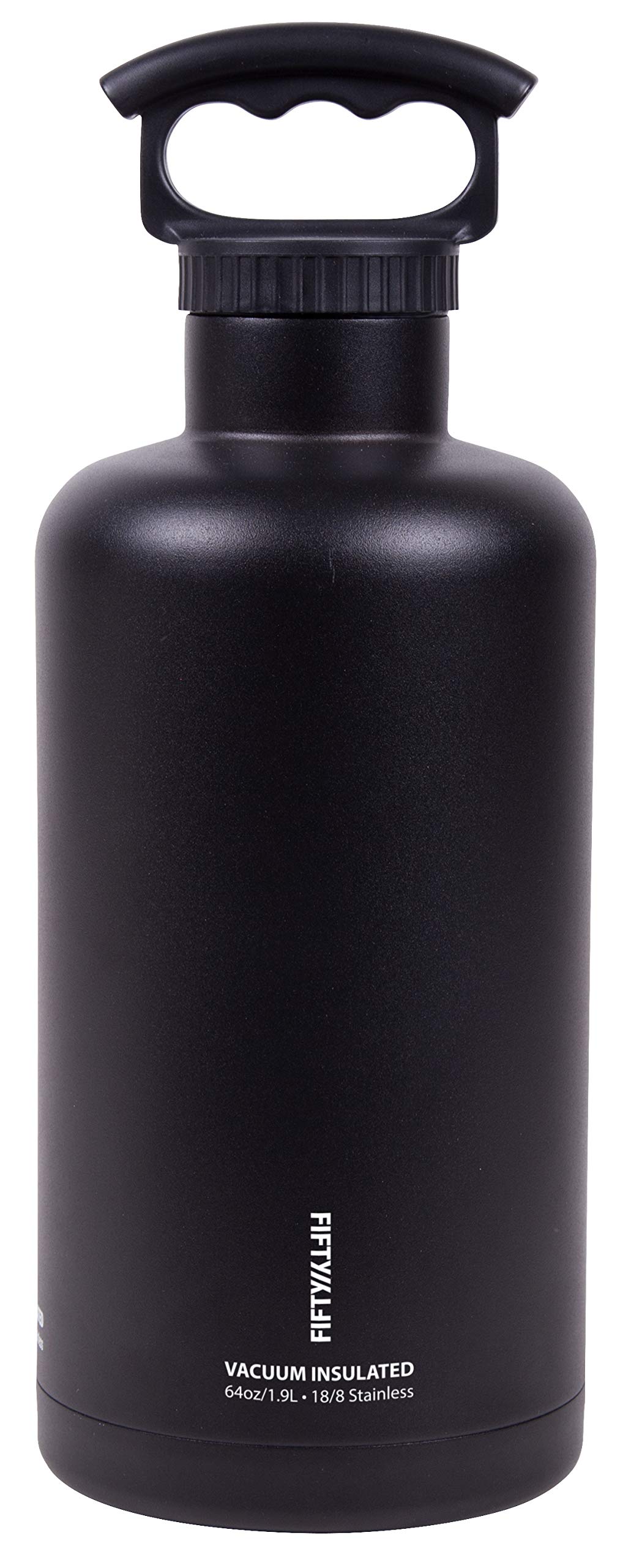 Black 1.9L Gym Water Bottle