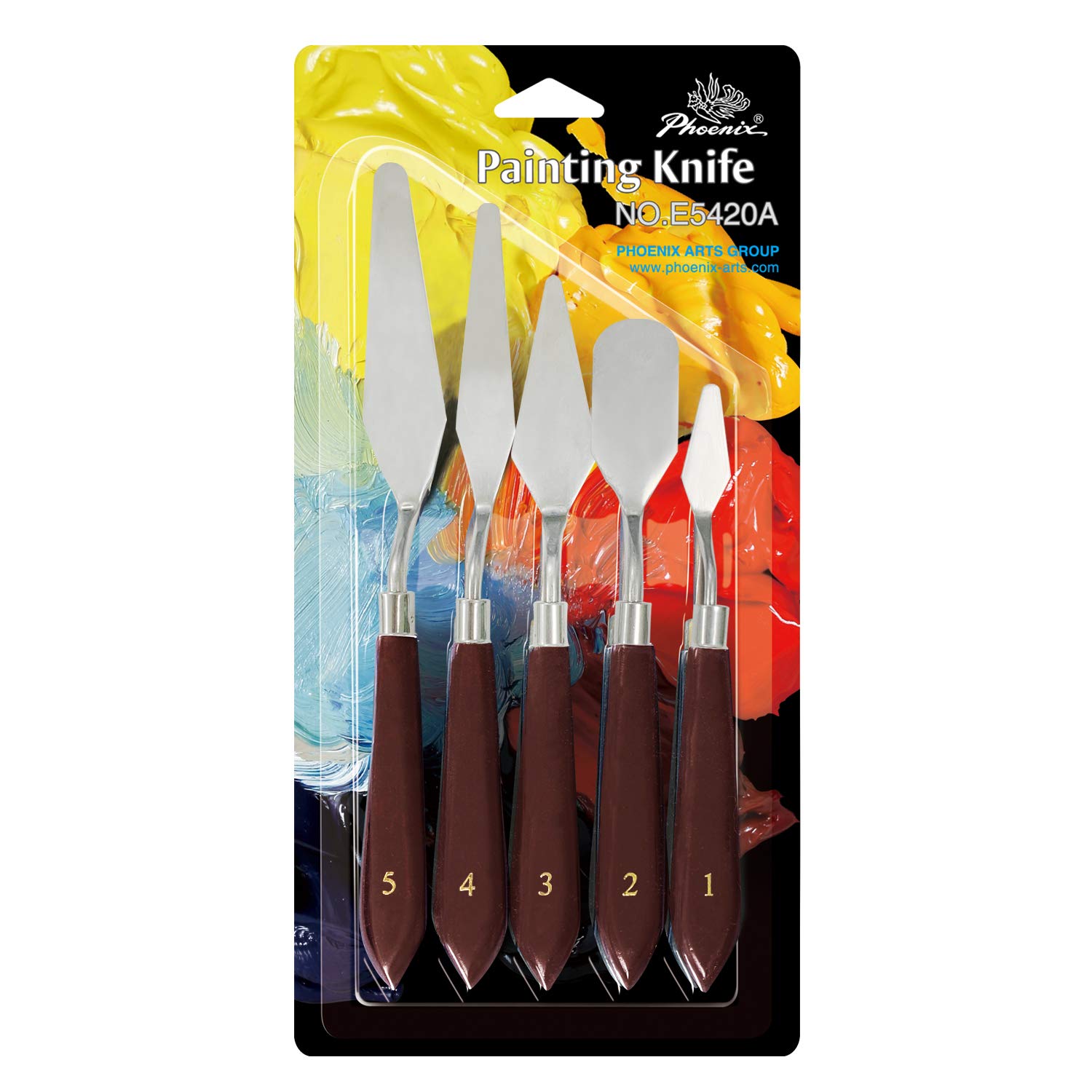  10 Pieces Palette Knife Set Stainless Steel Spatula