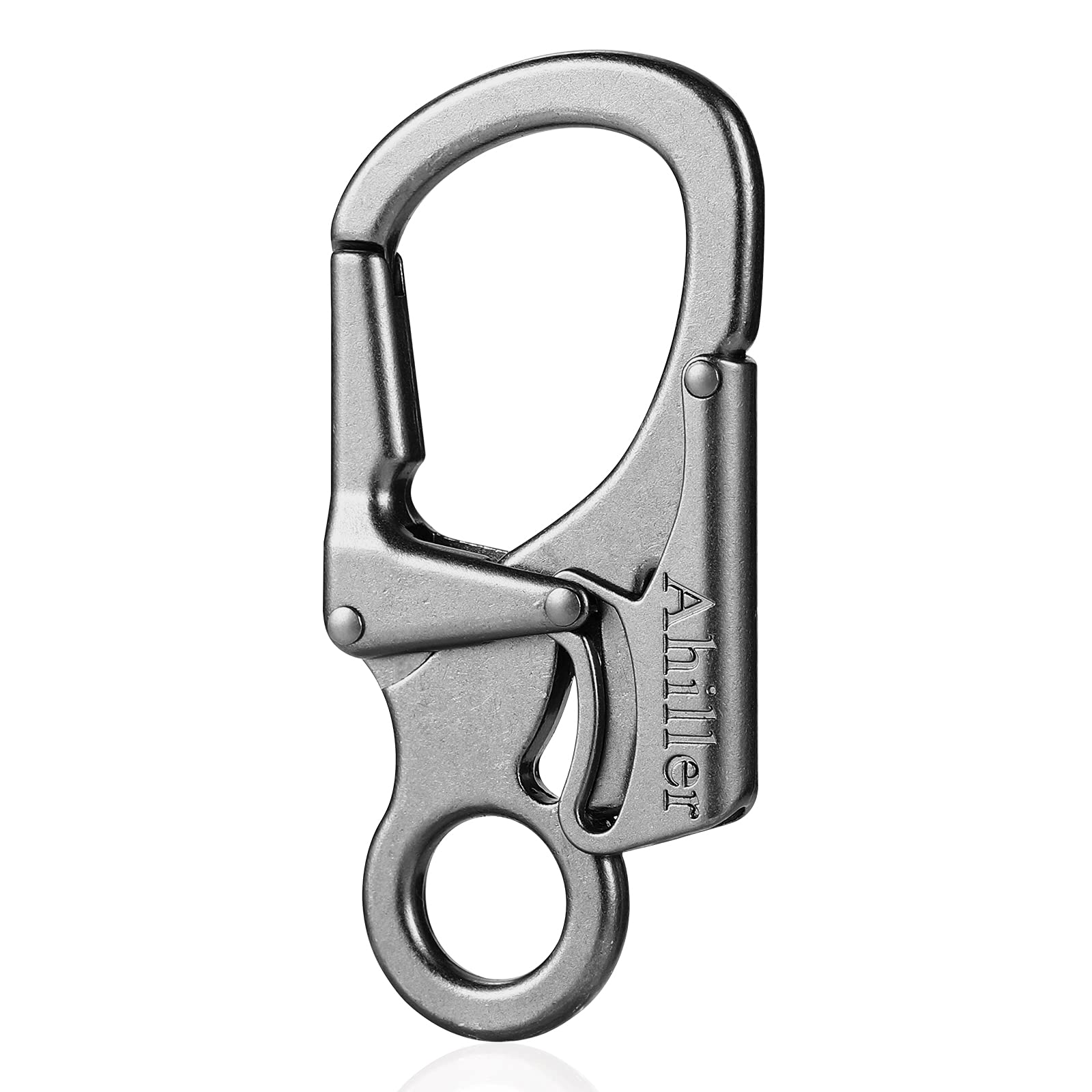 Carabiner Clip, Double Anti-Misopening Locking Design, 2.95'' in Alloy  Carabiner Keychain for Outdoor Camping