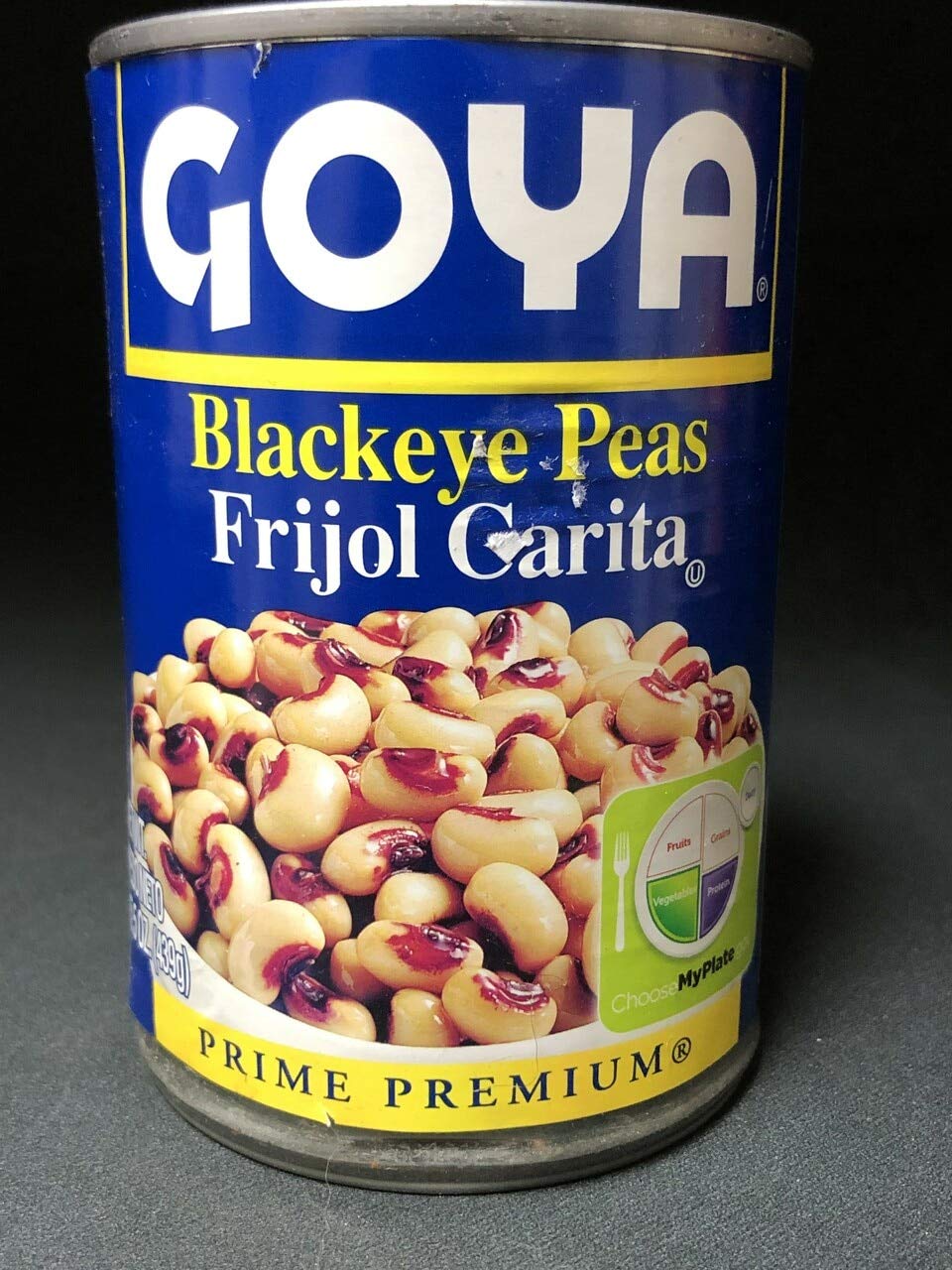 Goya Blackeye Peas Frijol Carita Non GMO 15.5 Oz. Pack Of 6