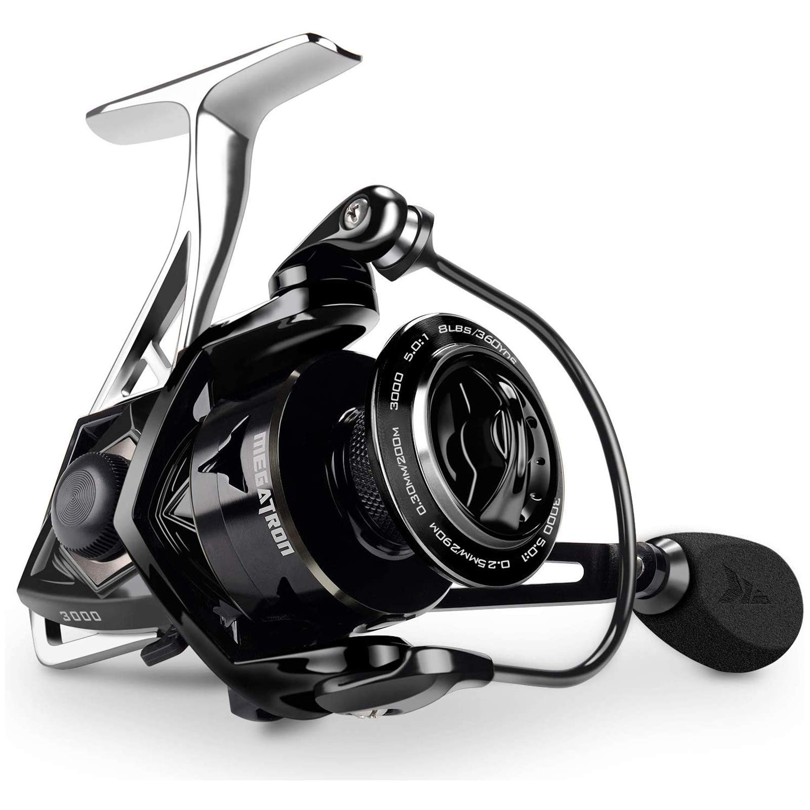 KastKing Megatron Spinning Reel, Freshwater and Saltwater Spinning