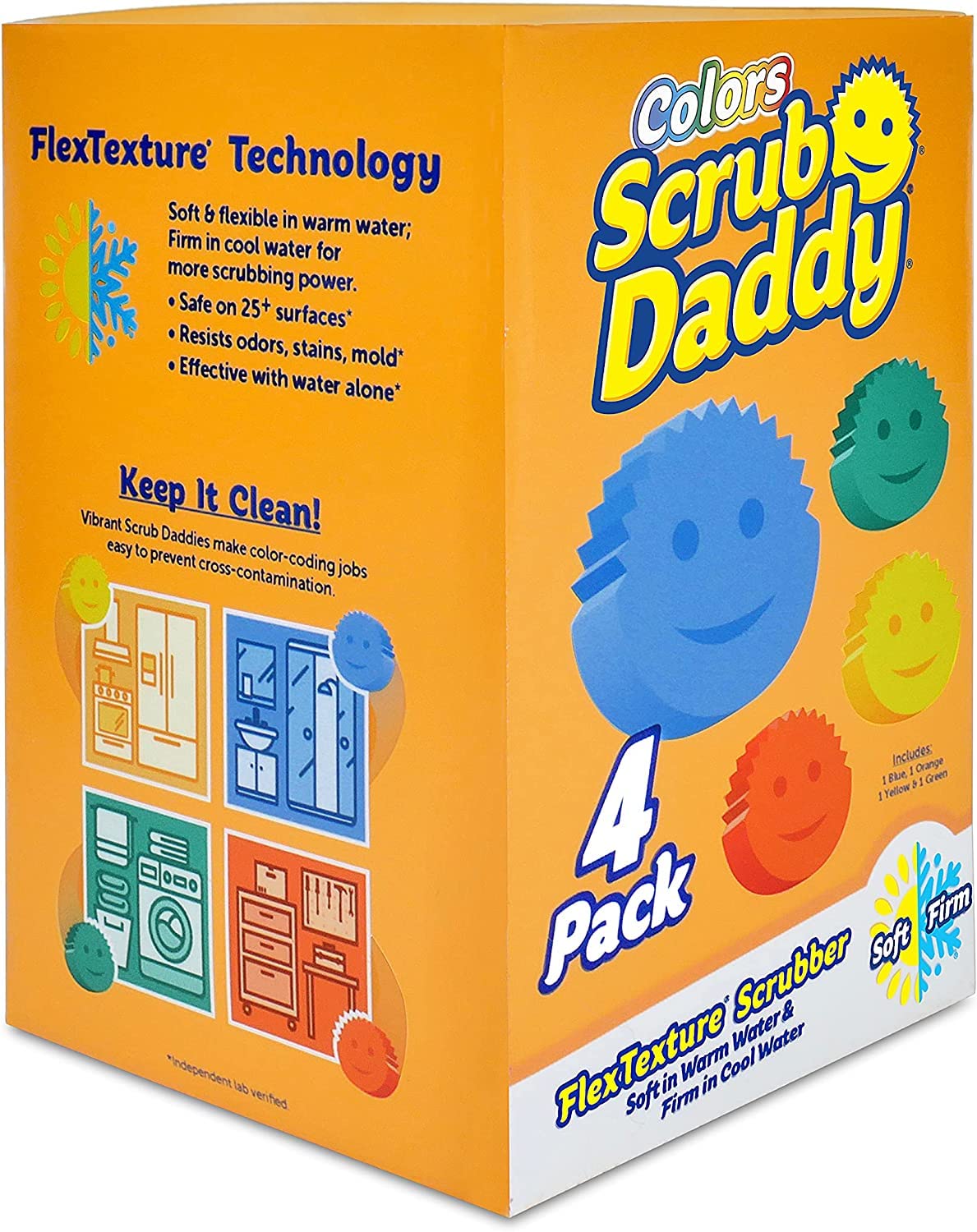 Review for Scrub Daddy color sponge 