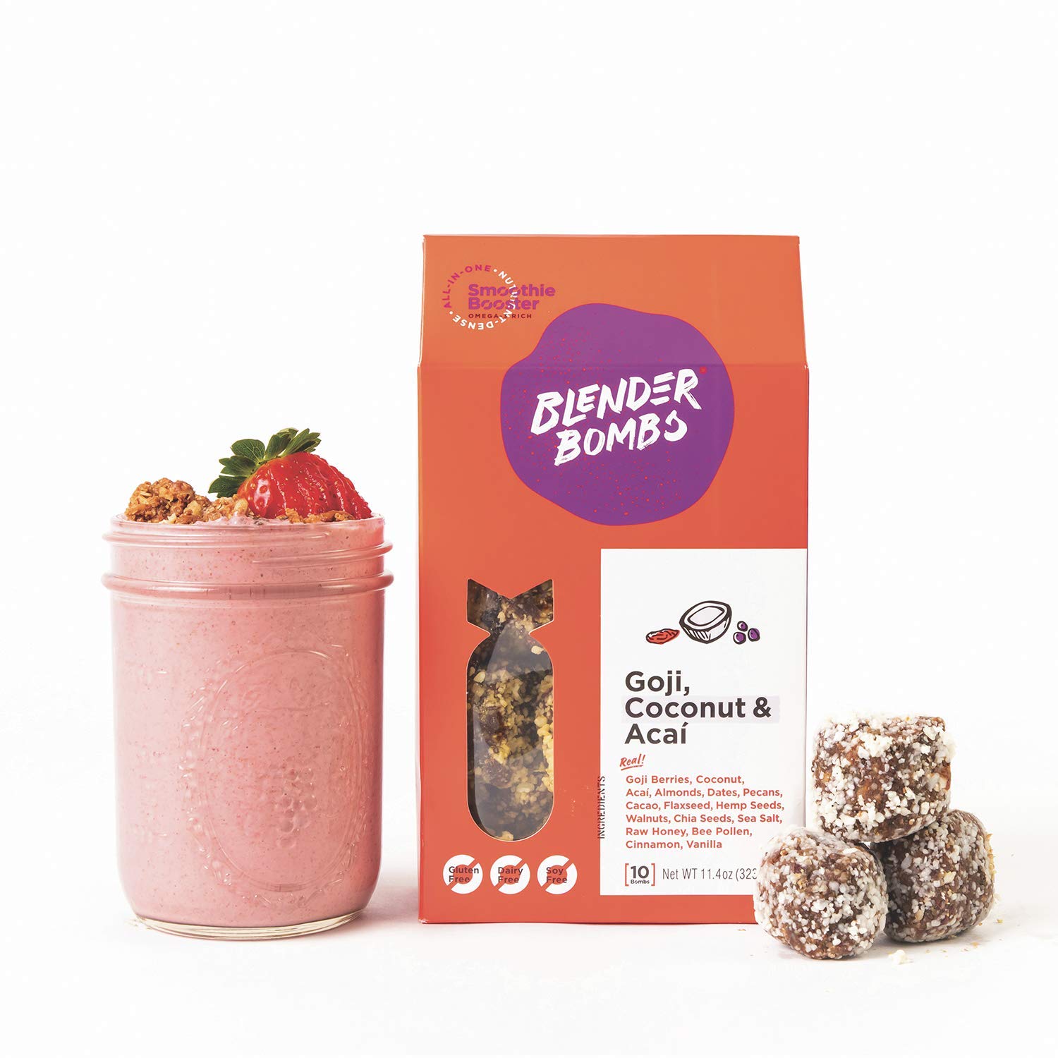Blender Bombs Smoothie Booster: Sunflower Seed & Coconut
