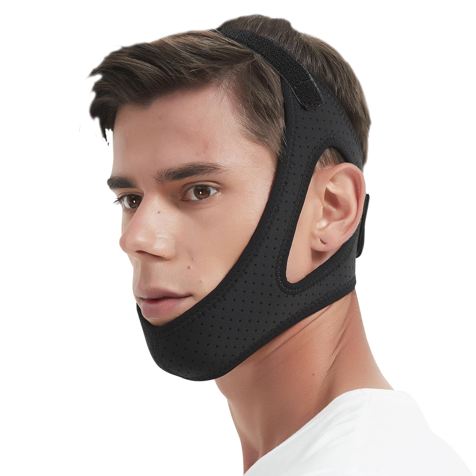 Chin Strap for CPAP Users Keep Mouth Closed While Sleeping Chin