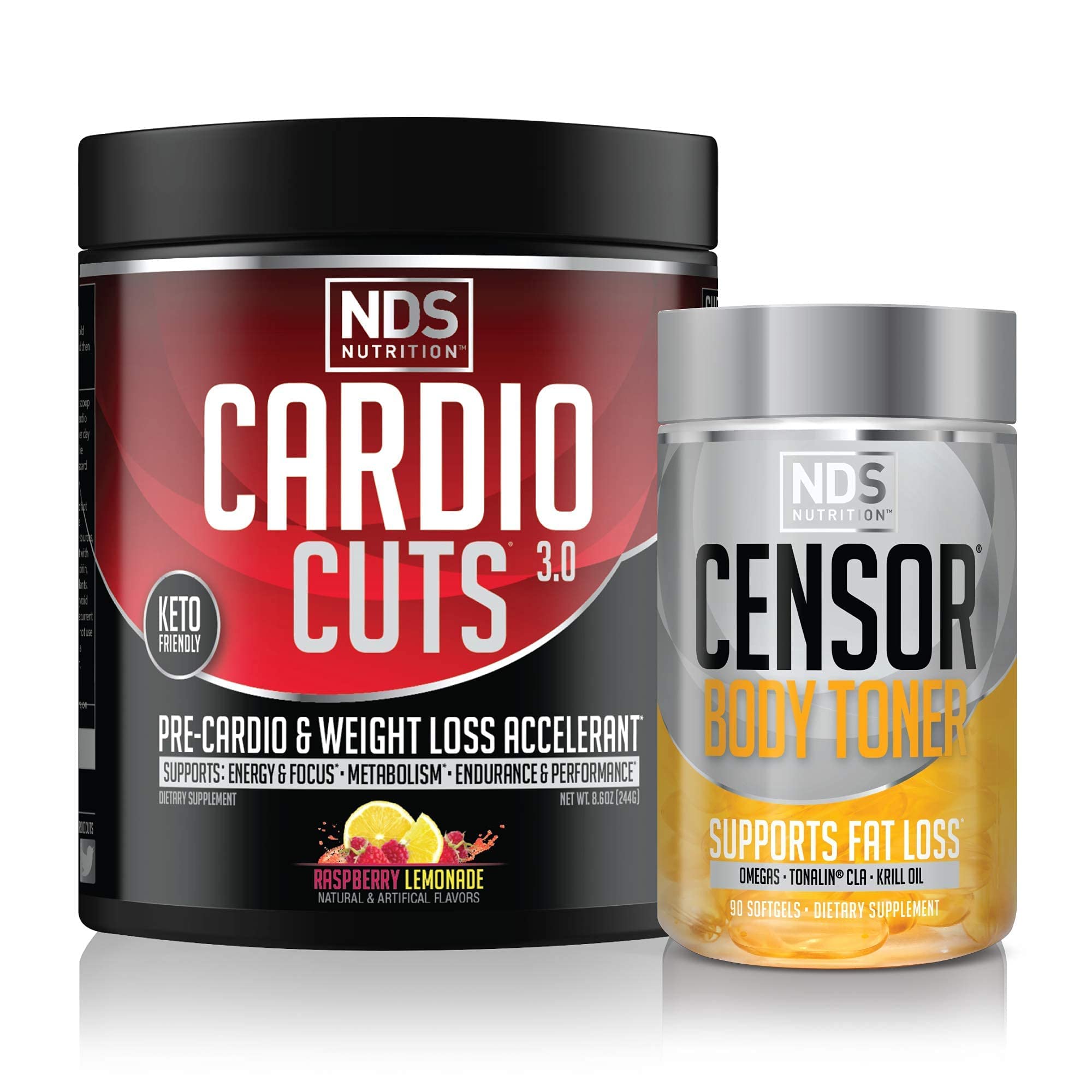 Cardio Cuts NDS Nutrition 4.0 Razz Lemonade 40 Servings NDS