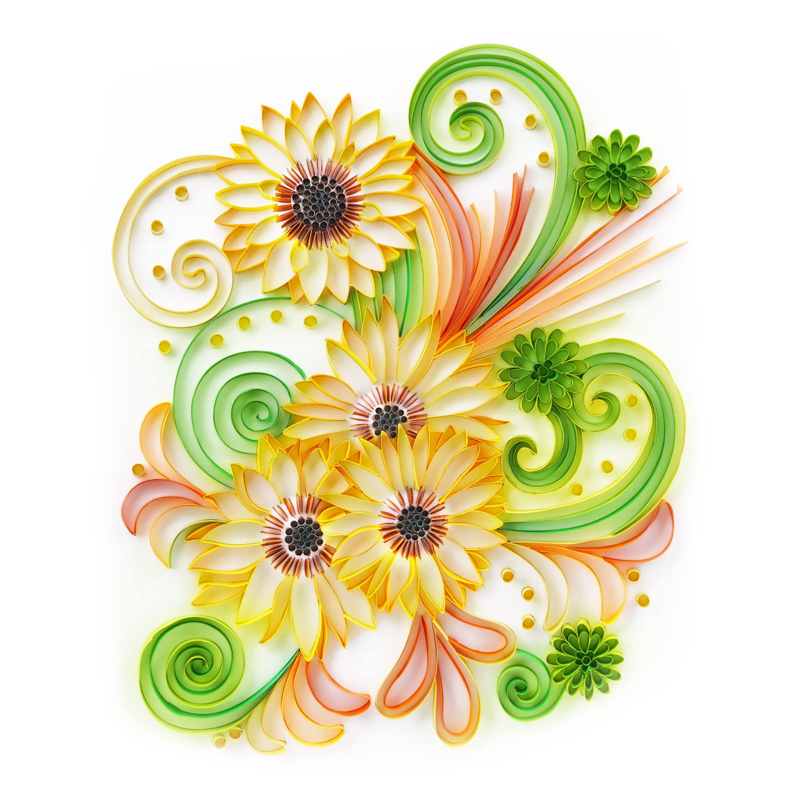 Uniquilling Quilling Paper Quilling Kit for Adults Beginner 16*20