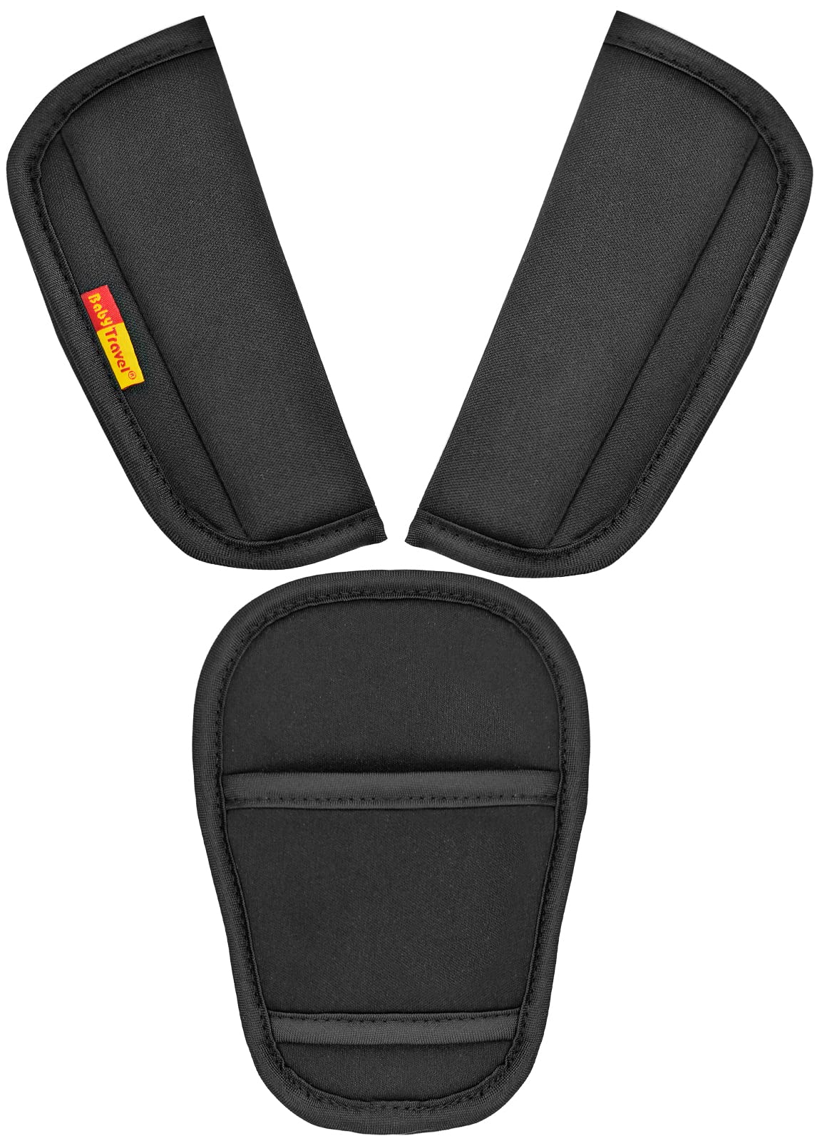 Shoulder strap covers for car outlet seats