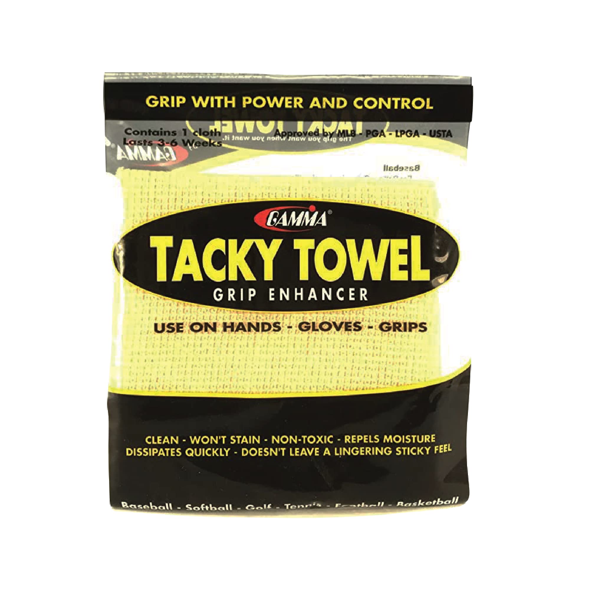 hapheal Tacky Towel for Golf Grip Enhancer- Perfect for Golf-Clean