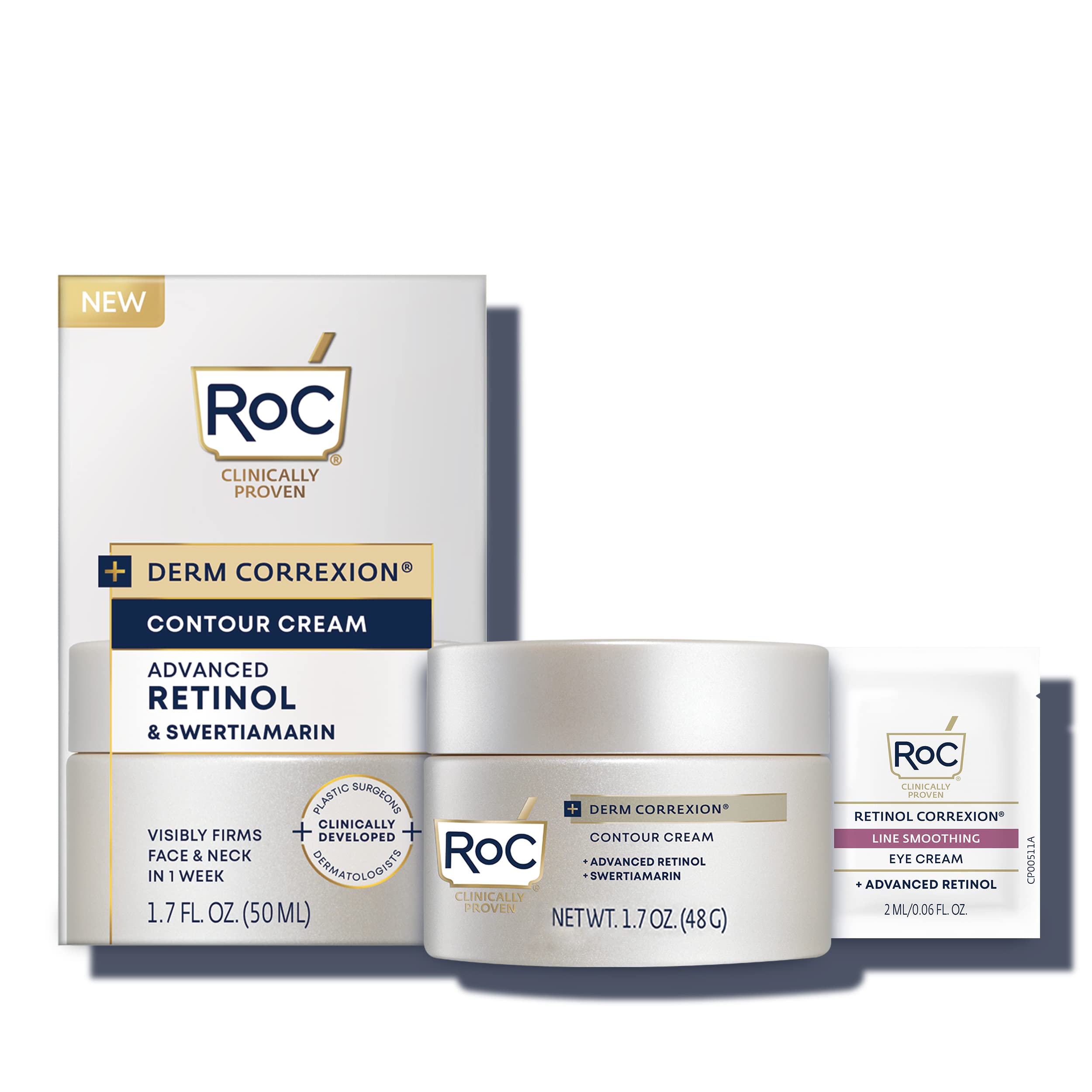 RoC Derm Correxion Neck Cream with Hyaluronic Acid and Advanced Retinol