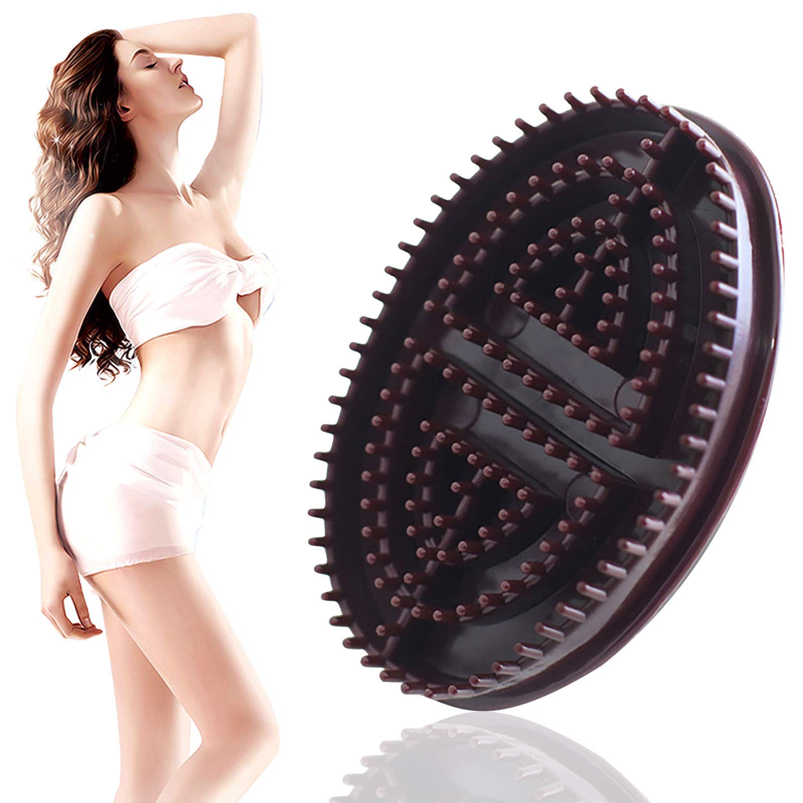 Electric Meridian Massage Brush Body Massager, Cellulite Massager