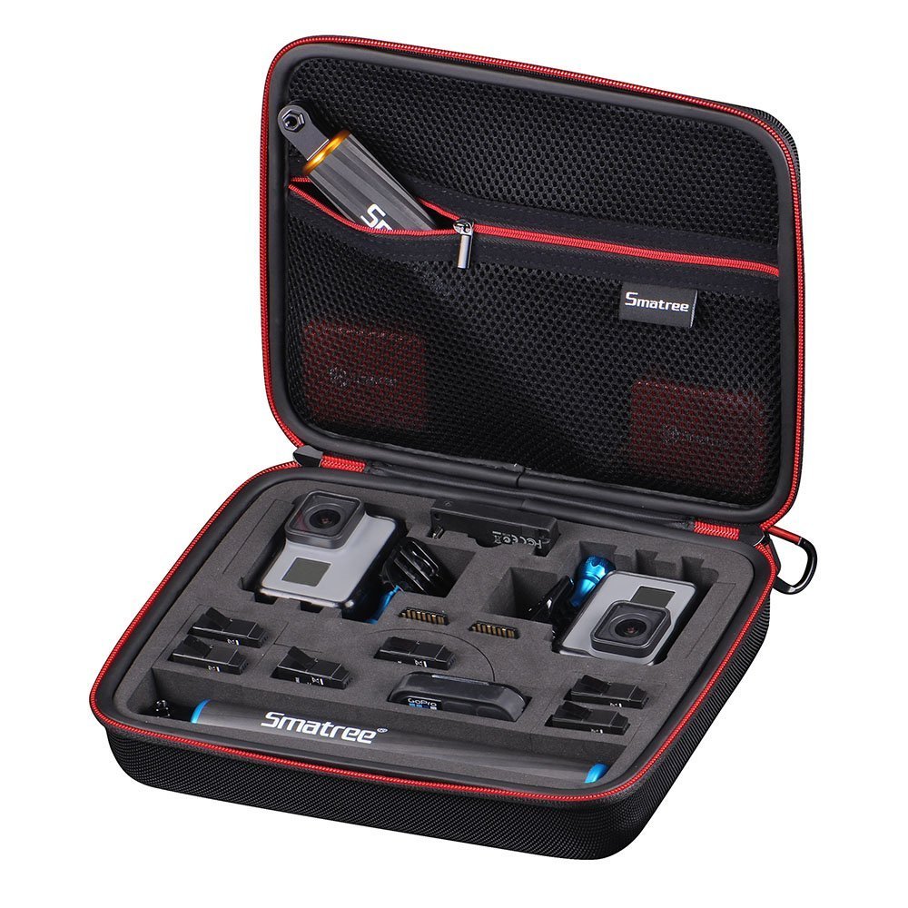Smatree Carrying Case Compatible for GoPro Hero 11/10/9/8/7/6/5/4/3