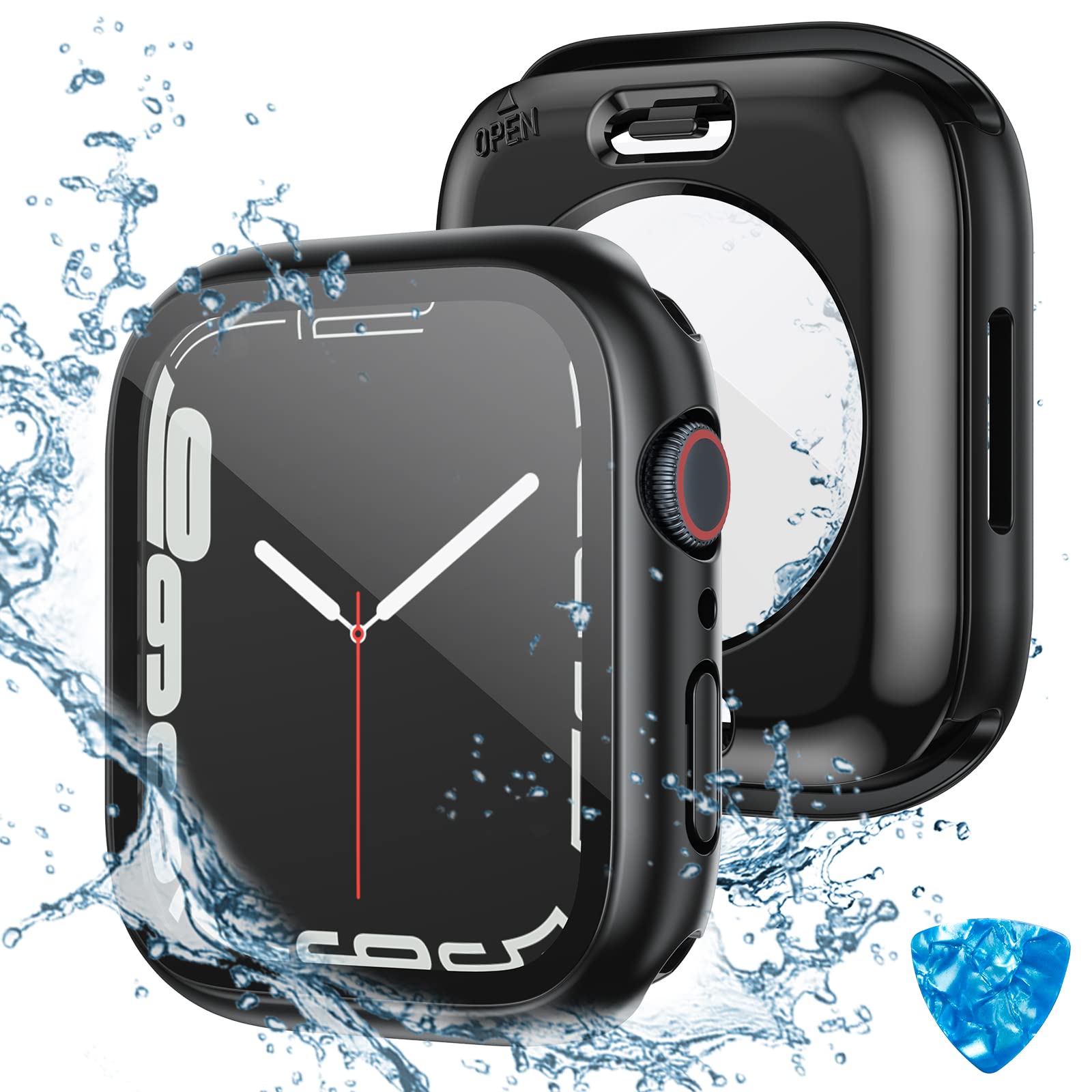 2 in 1 Tensea for Waterproof Apple Watch Screen Protector Case