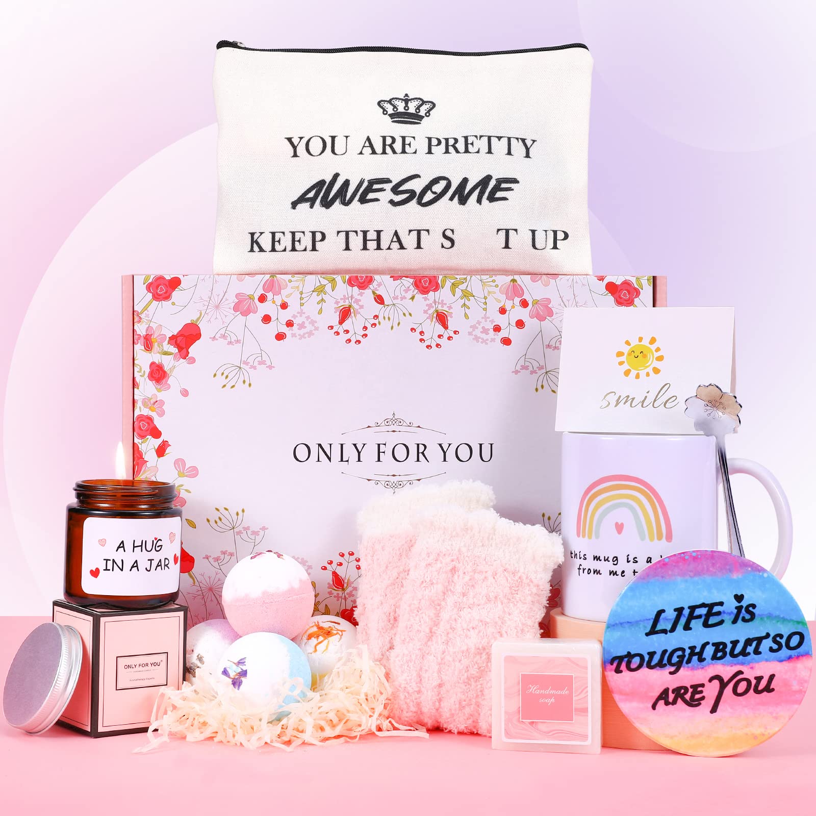 Birthday Gifts for Women, Relaxing Spa Gift Set, Unique Gift Ideas for  Women, Happy Birthday Gifts for Mom Sister Wife Friends, Best Mothers Day  Gifts For Mom 