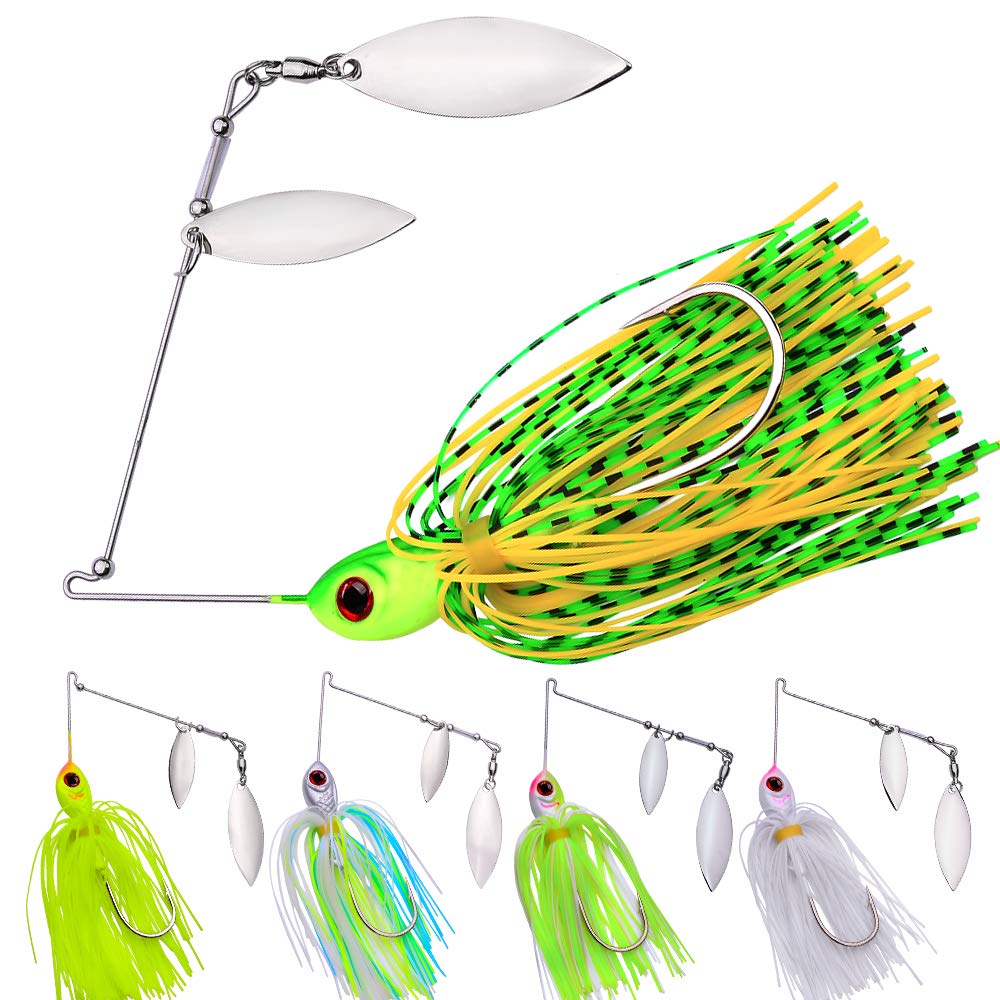 Colorful Fishing Spoon Bait5pcs Colorful Walleye Trout Metal Hard