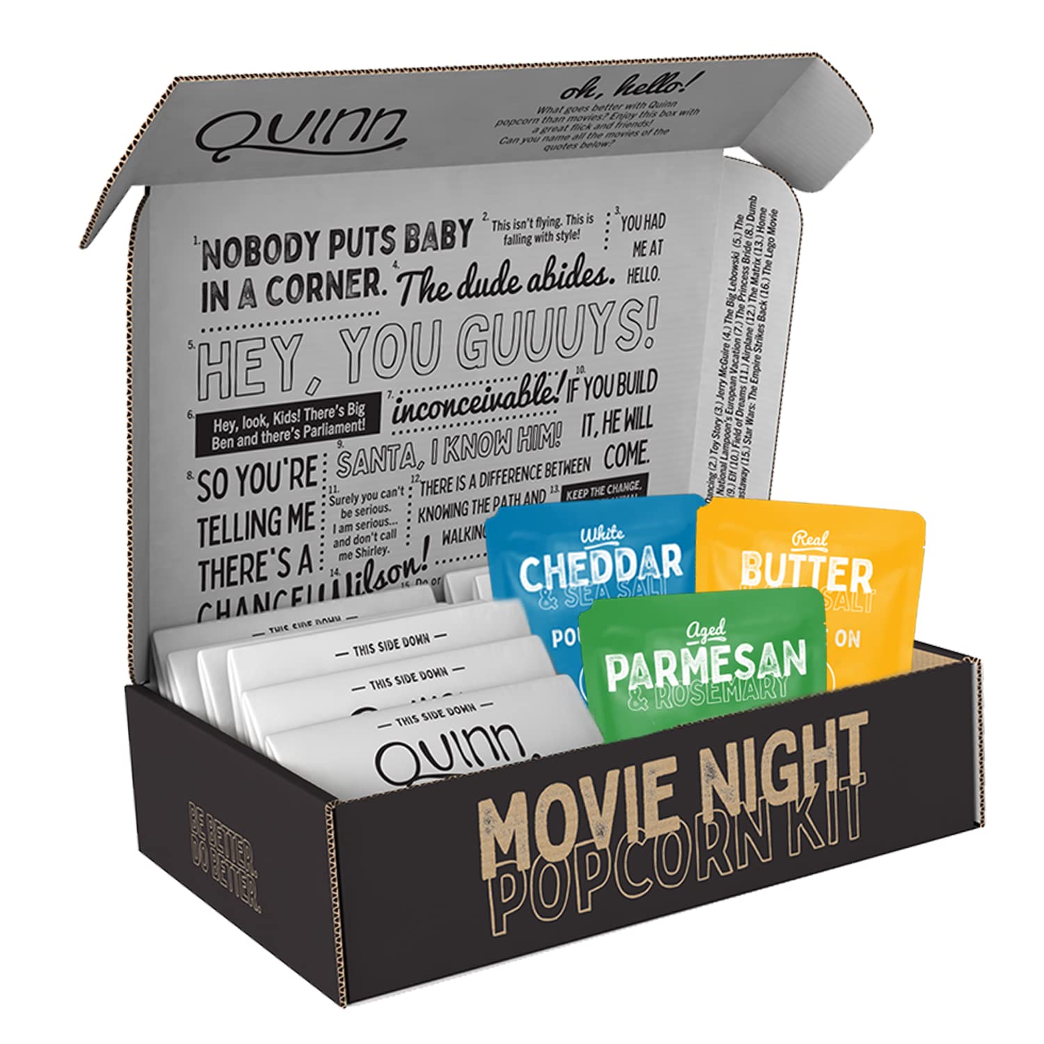 Microwave Popcorn Gift Kit  Olivelle The Art of Flavor