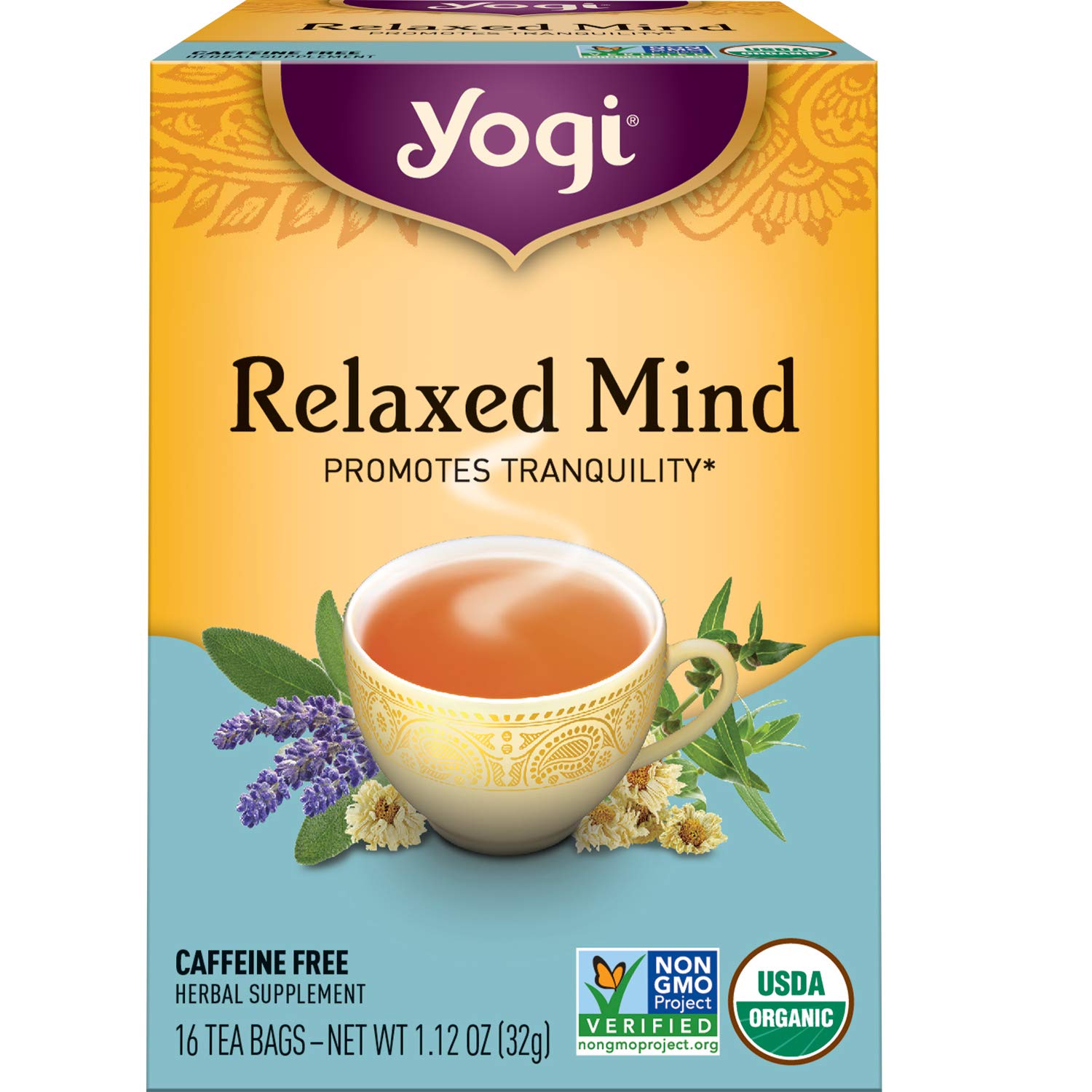 Yogi Tea Woman's Moon Cycle - Caffeine Free - 16 Tea Bags, Shop