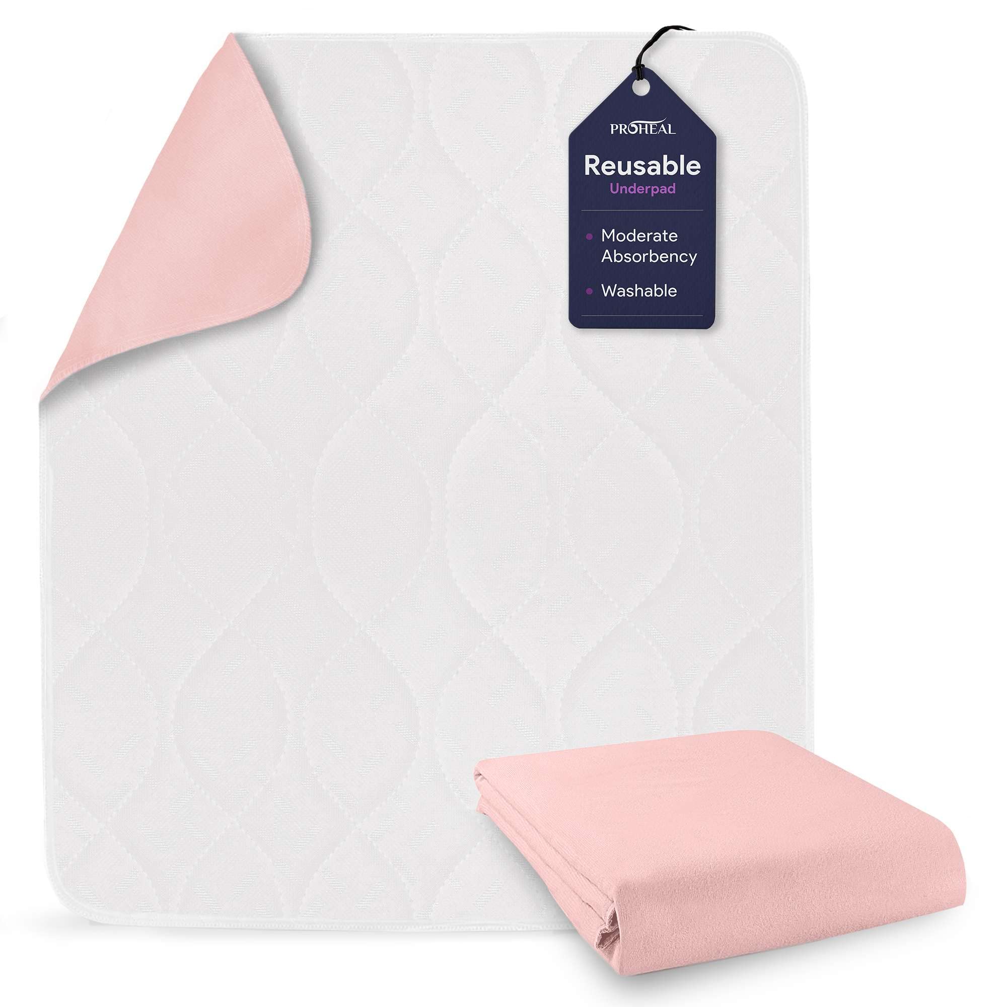 Washable Bed Pads - Quick Dry, Poly Laminated Reusable Chucks -34x36 —  ProHeal-Products