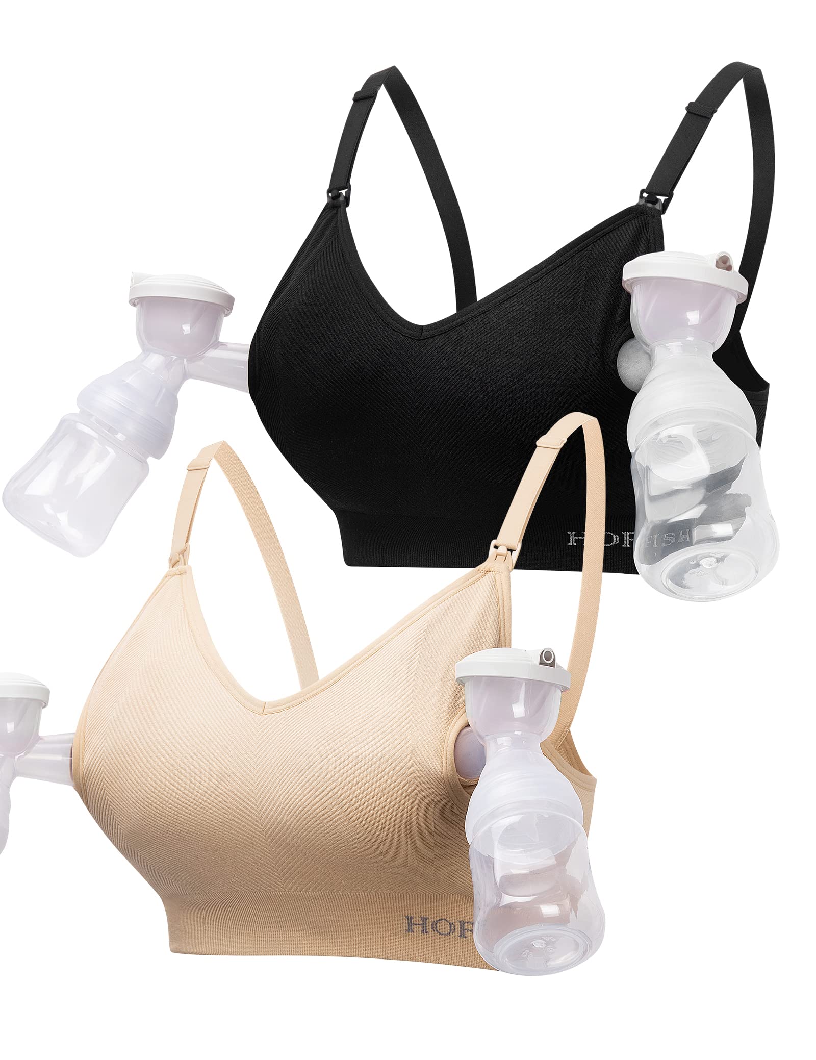 Seamless Hands-Free Pumping Bra