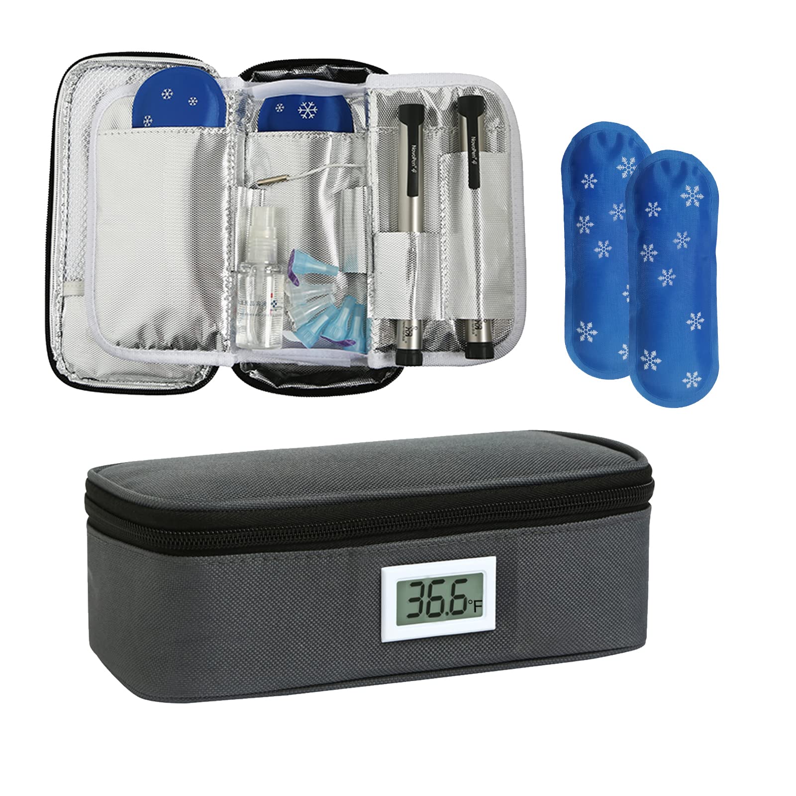 Medicine Supply Organizer with Insulin Cooler