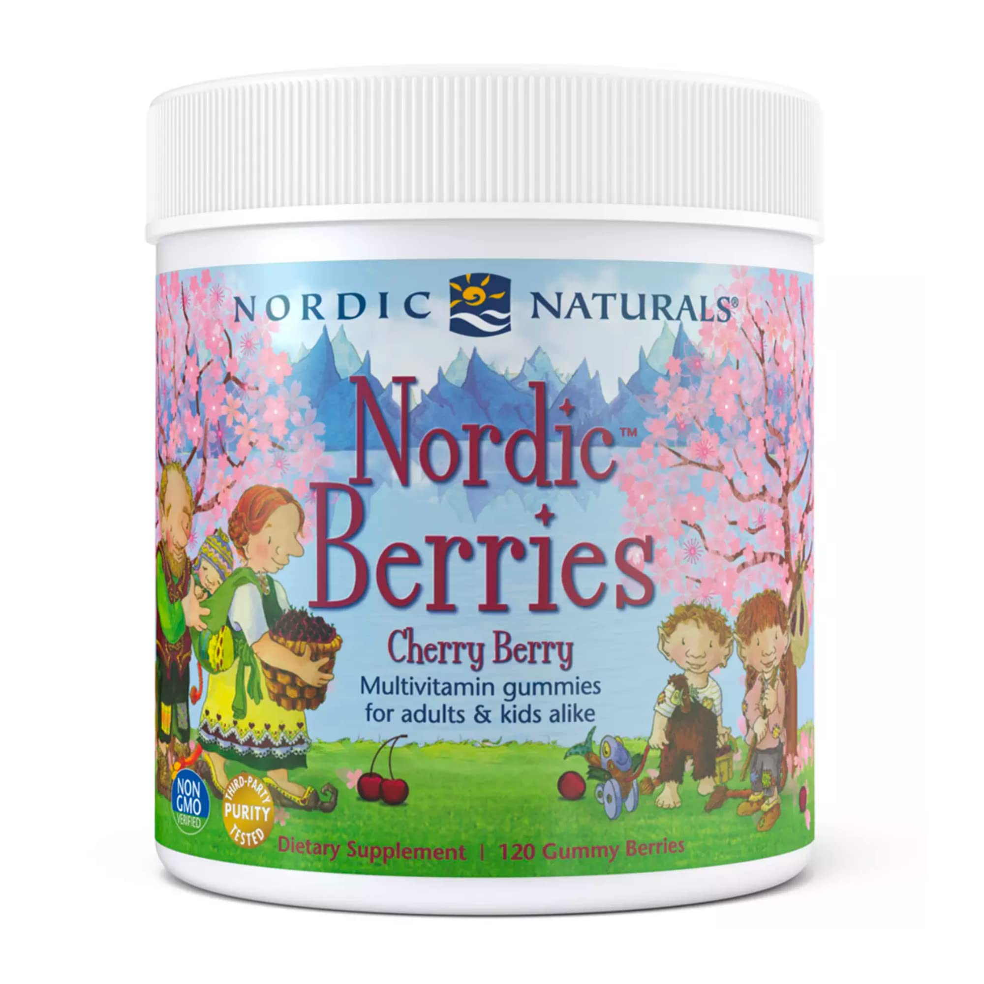 Nordic Naturals Cherry Berry Gummy Vitamins 120 Count Vitamin C D   71abg8UK7kL 