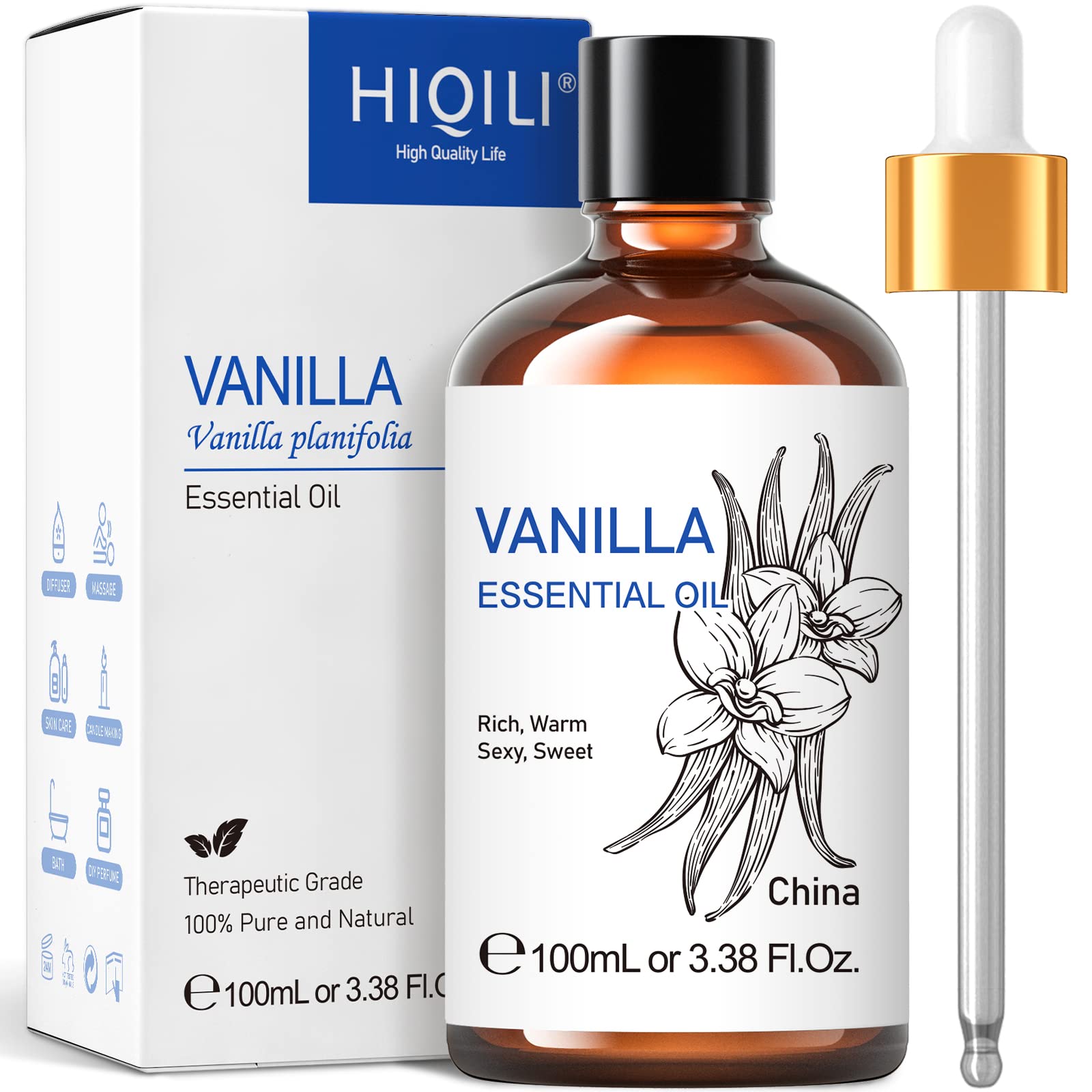 Vanilla Essential Oil, Packaging Size: 25 kg at Rs 2200/kg in