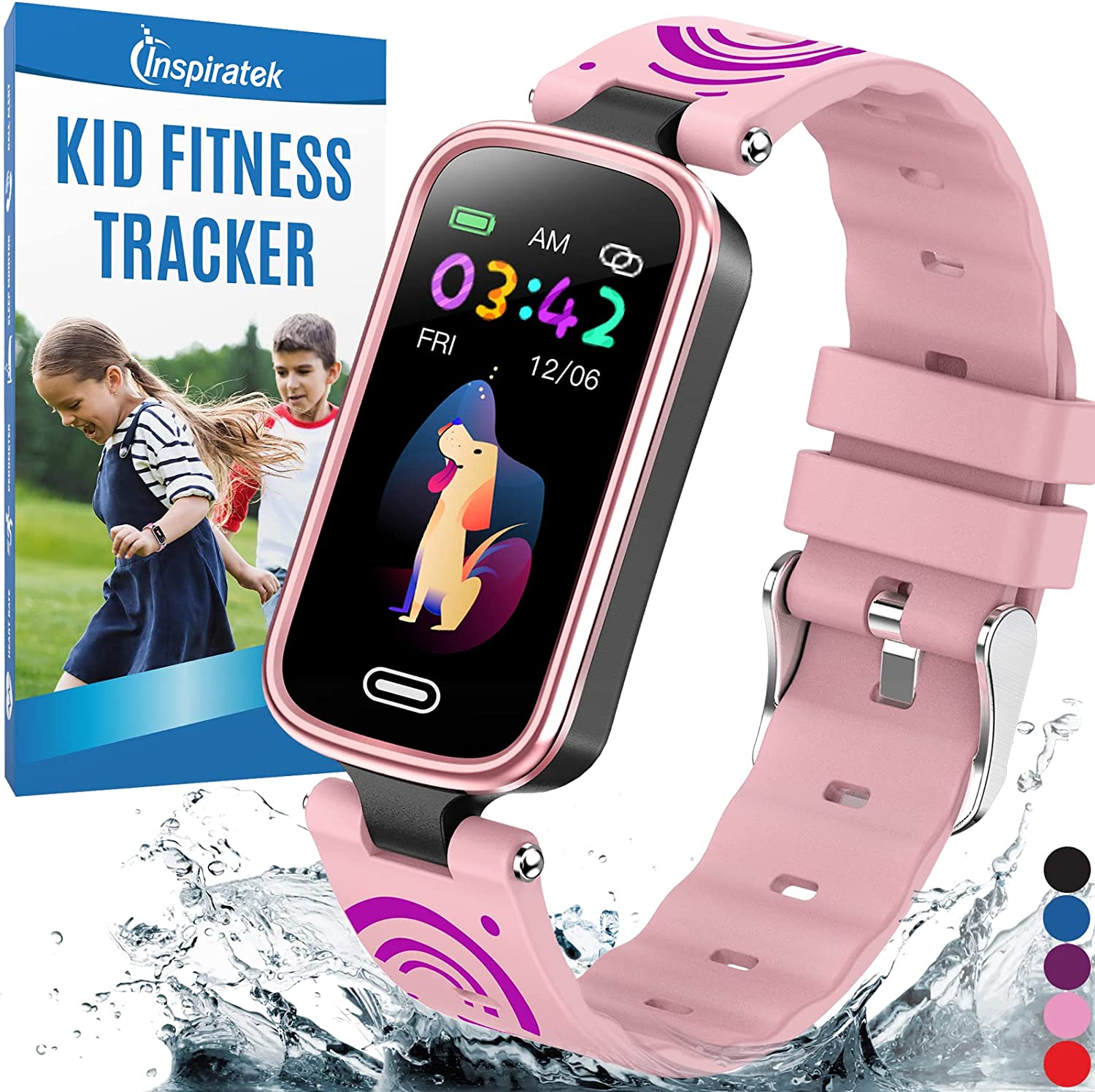 Buy Goldenize fashion Kids Digital Day and Date Touch Waterproof Digital  Watch With Square LED Colourful Display For Kids, Boy and Girls Combo of 2  Online at Best Prices in India - JioMart.