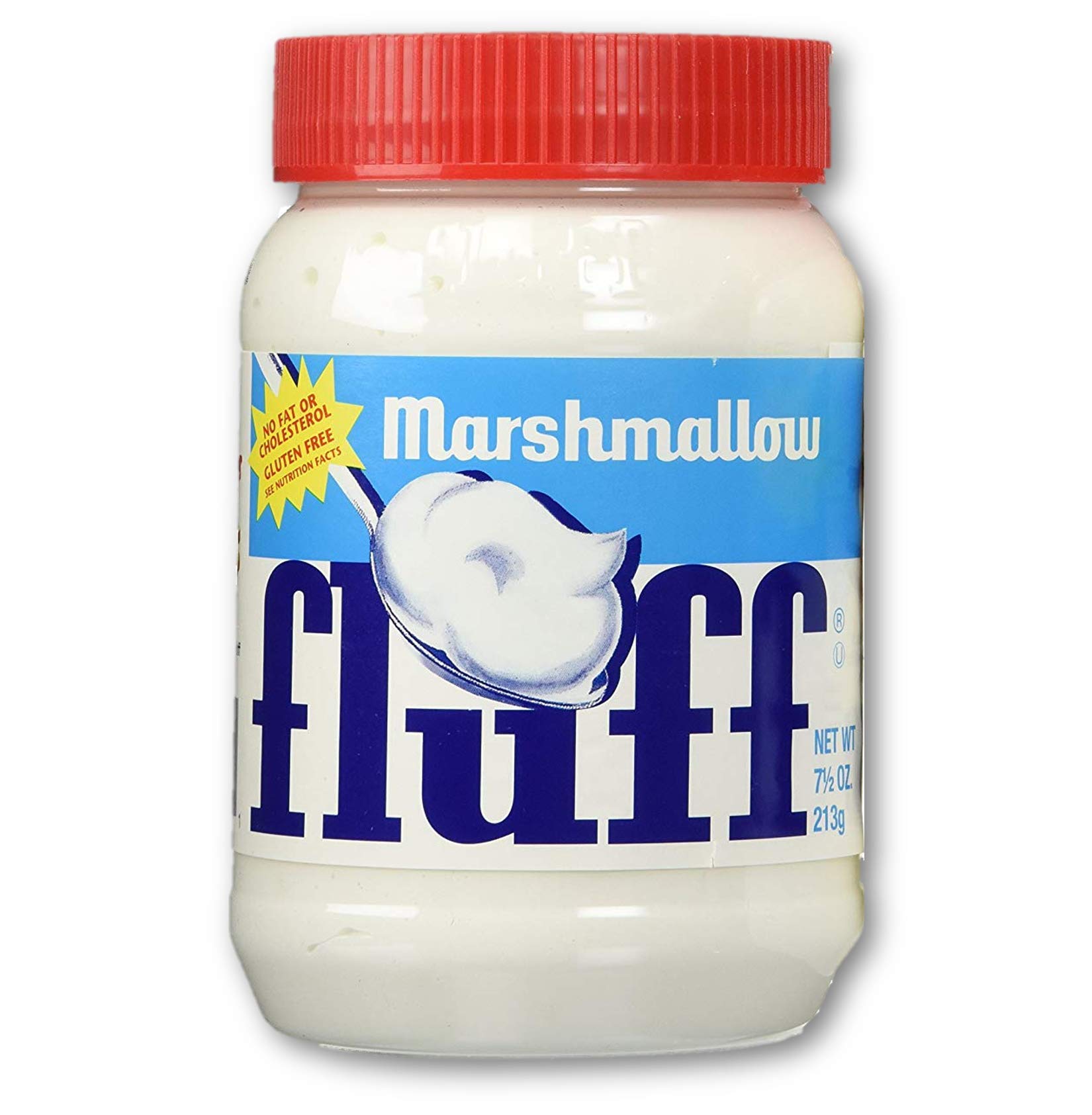 Marshmallow Fluff | Traditional Marshmallow Spread and Cr譥 | Gluten Free,  No Fat or Cholesterol (Regular - Classic, 7.5 Ounce (Pack of 1))