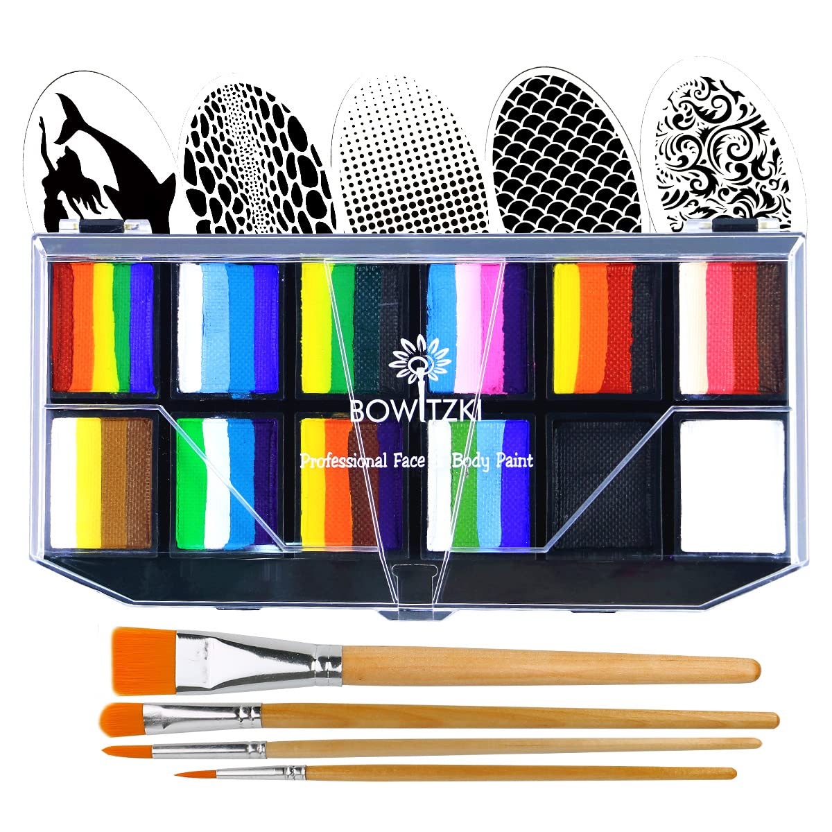 Professional Face Painting Kit for Kids Adults Face Body Paint Set