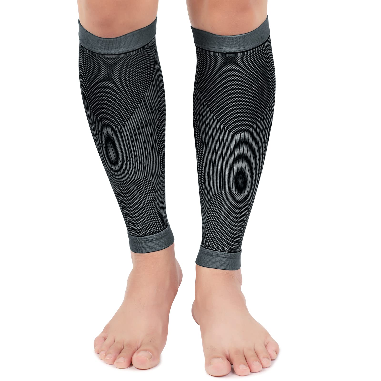 KEKING Full Leg Compression Sleeves, Unisex, Thigh High Compression  Stocking 20-30mmHg Graduated Support for Thigh Calf Knee, Running,  Basketball, Reduce Varicose Veins and Swelling, 1 Pair, Black M Medium Black