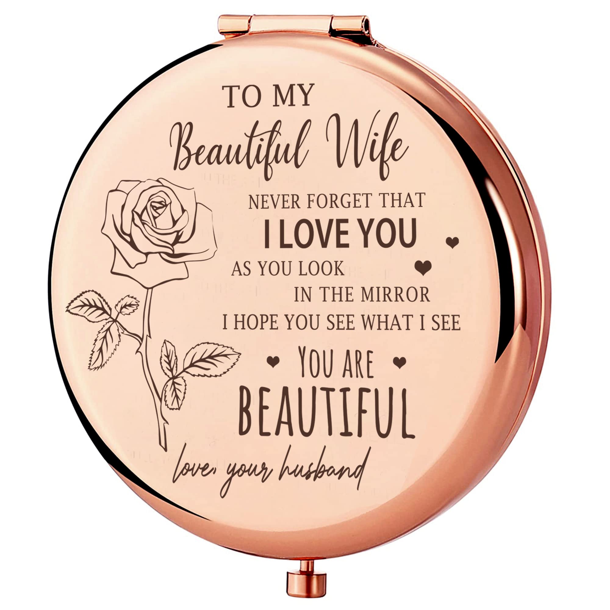 Amazon.com: QIANRUNA Mothers Day Birthday Gifts for Wife, Gift for Wife  from Husband, to My Wife Wedding Anniversary Romantic Gifts for Her,  Birthday Valentines Gifts for Wife : Home & Kitchen