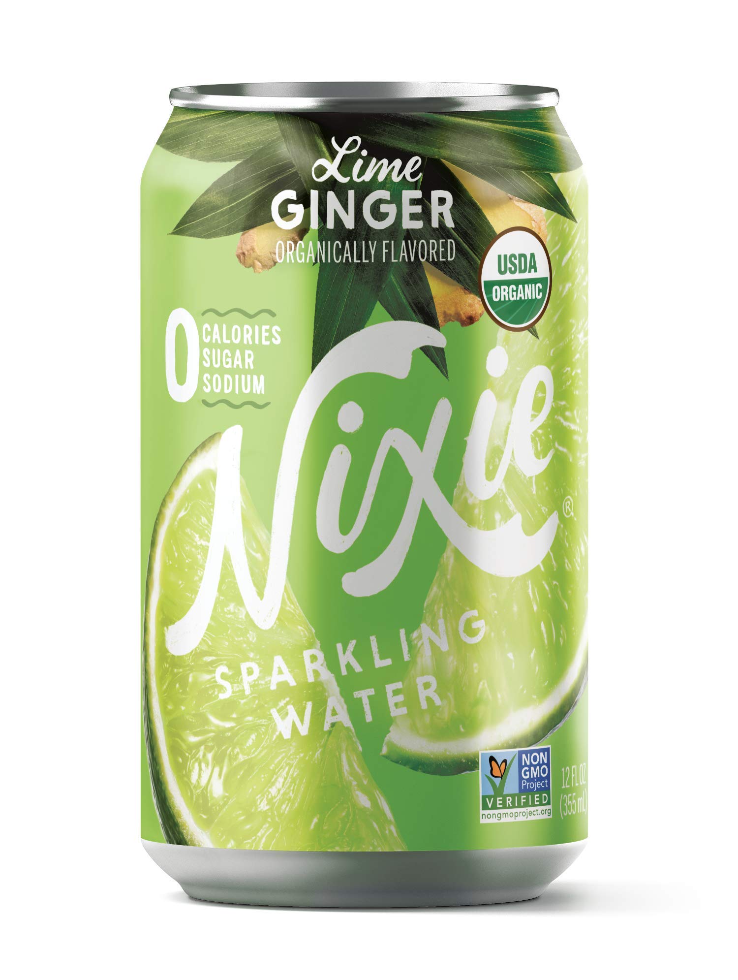 Nixie Sparkling Water, Peach Black Tea, 8 Pack - 8 pack, 12 fl oz cans