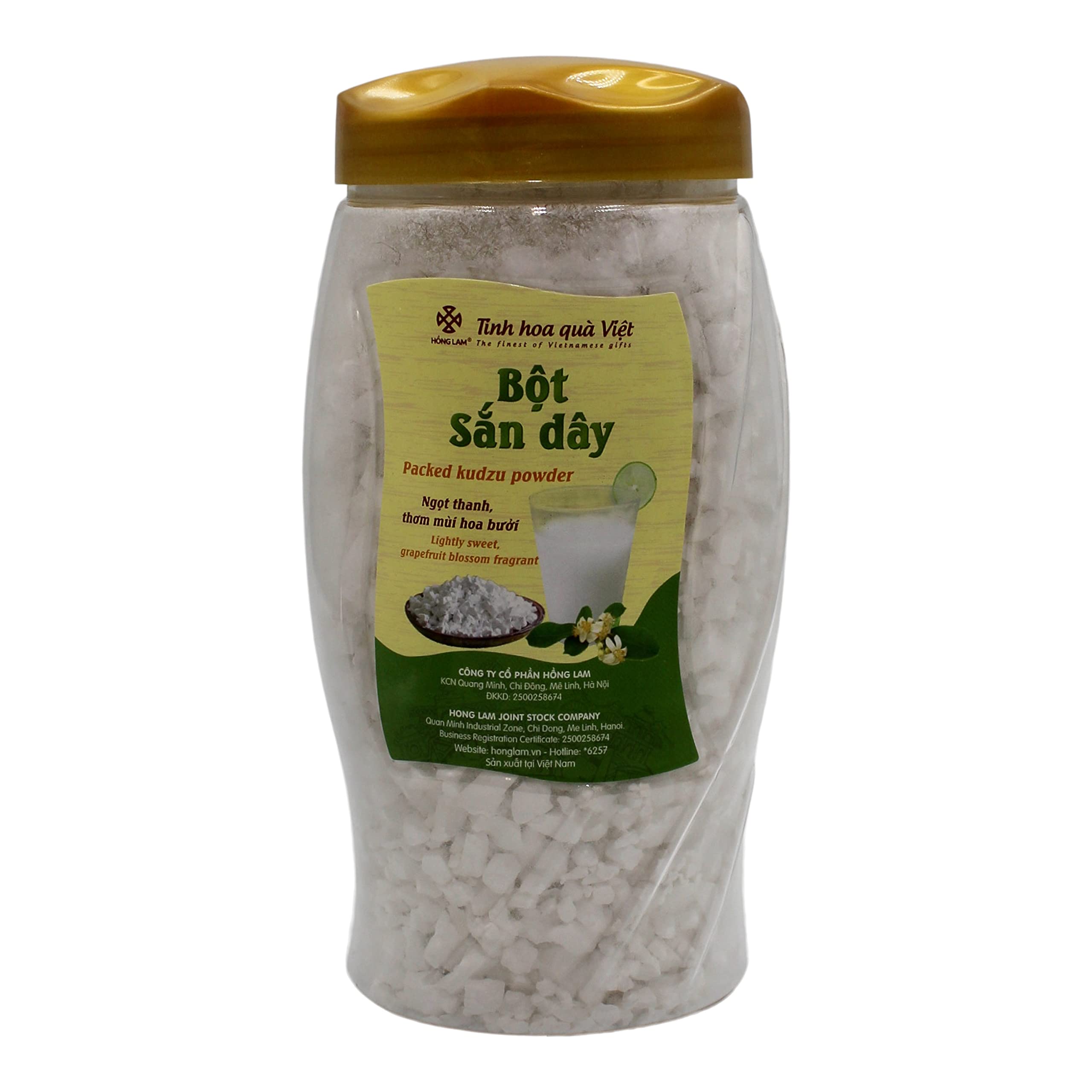 Habanerofire Kudzu Bundle Hong Lam Bot San Day Packed Kudzu Powder Chunks  24.7 Ounce Jar and