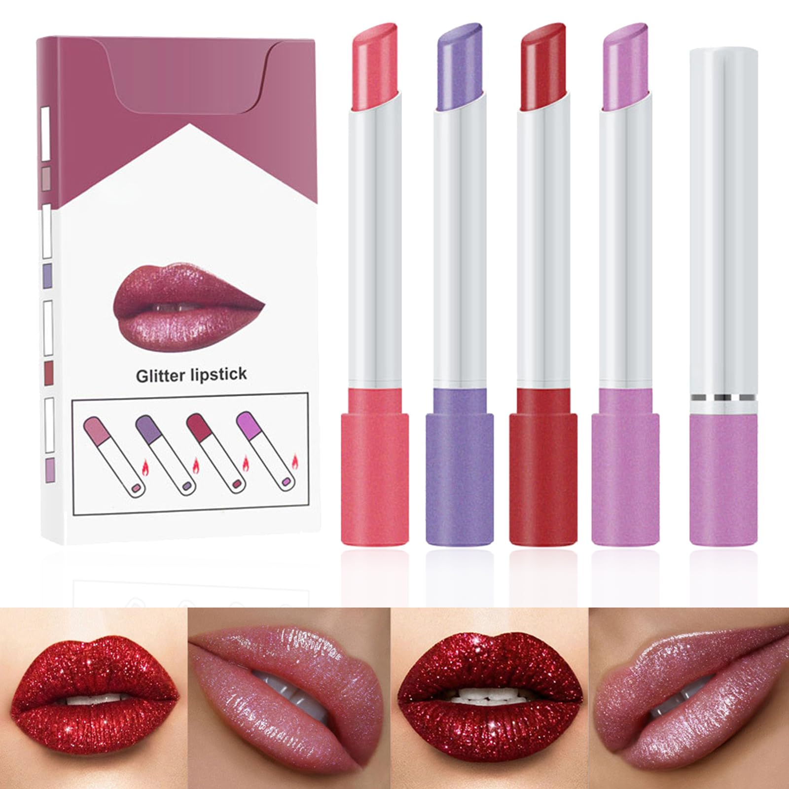 6-Color Matte Liquid Lipstick Set – MSmakeupoem.com