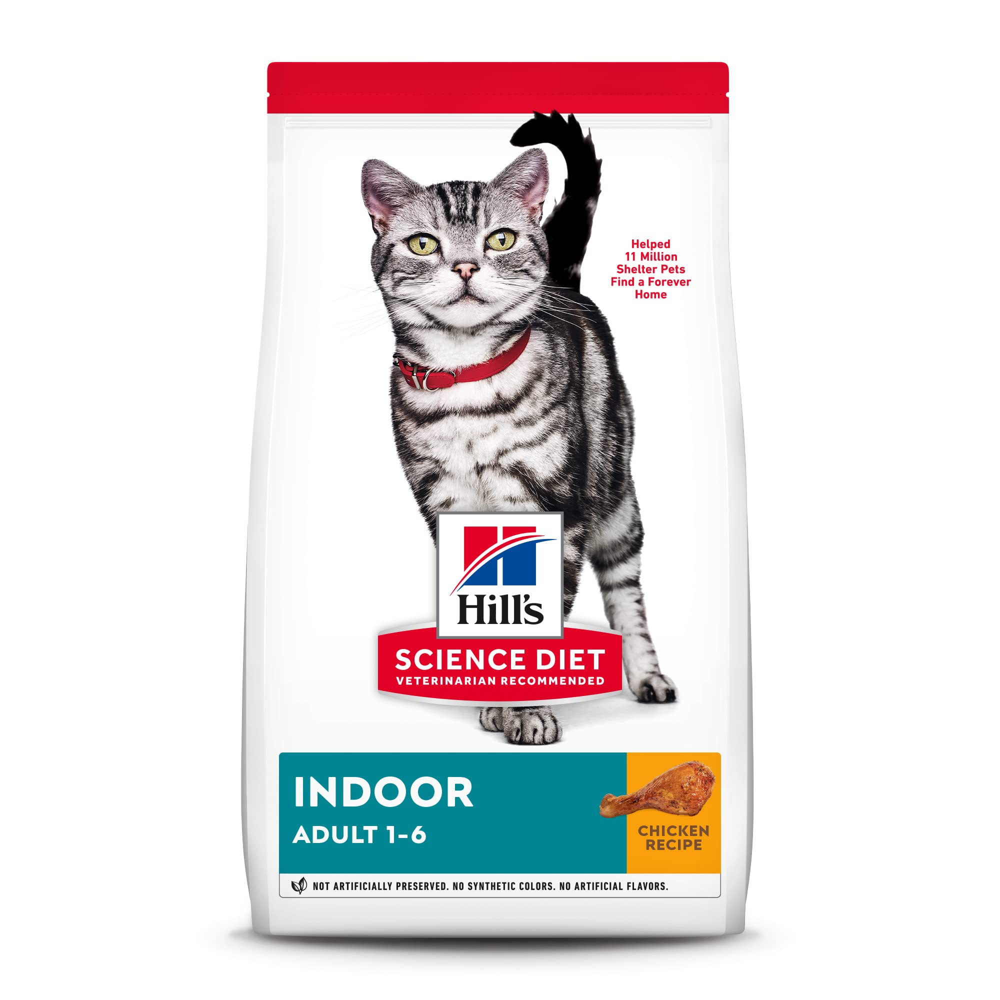 Hill s Science Diet Dry Cat Food Adult Indoor Chicken Recipe